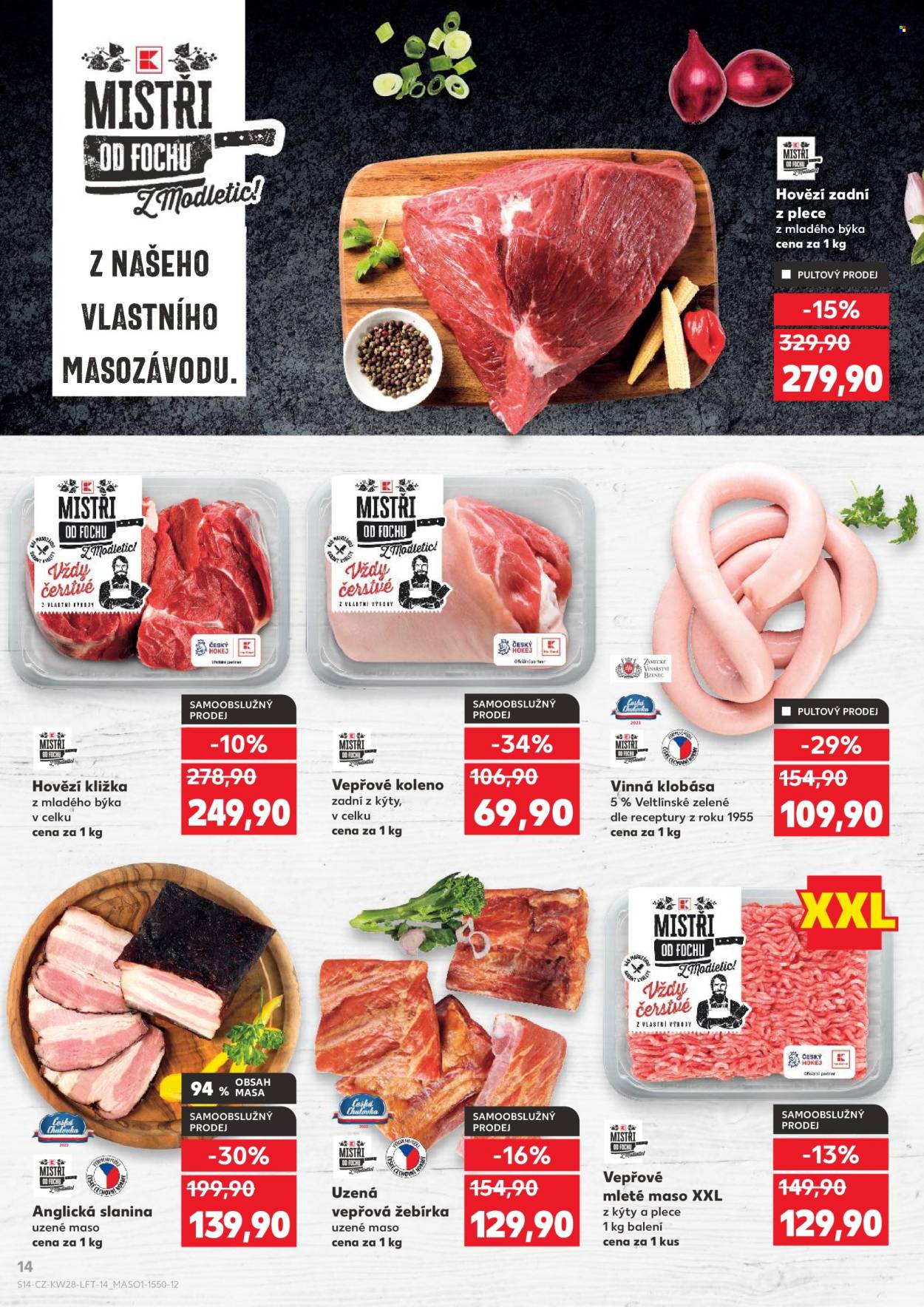 Leták Kaufland - 8. 7. 2026 - 14. 7. 2026. Strana 14
