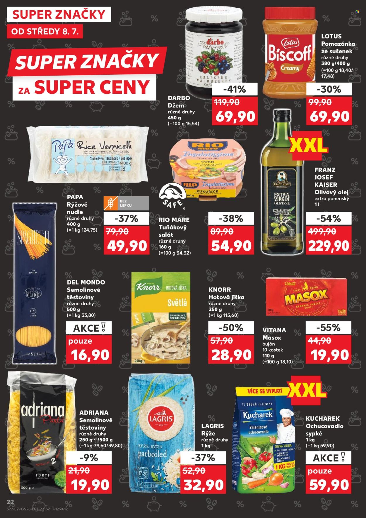 Leták Kaufland - 8. 7. 2026 - 14. 7. 2026. Strana 22