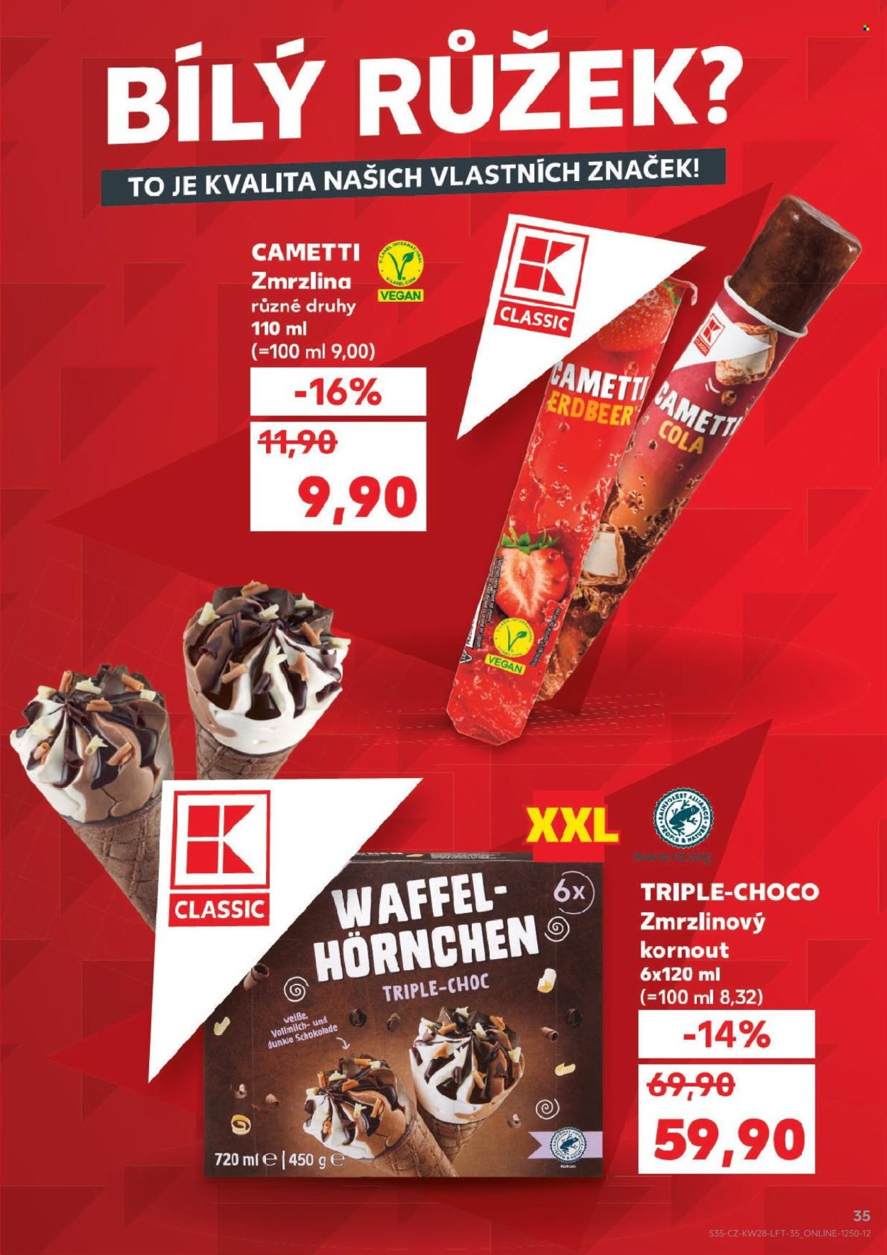 Leták Kaufland - 8. 7. 2026 - 14. 7. 2026. Strana 35