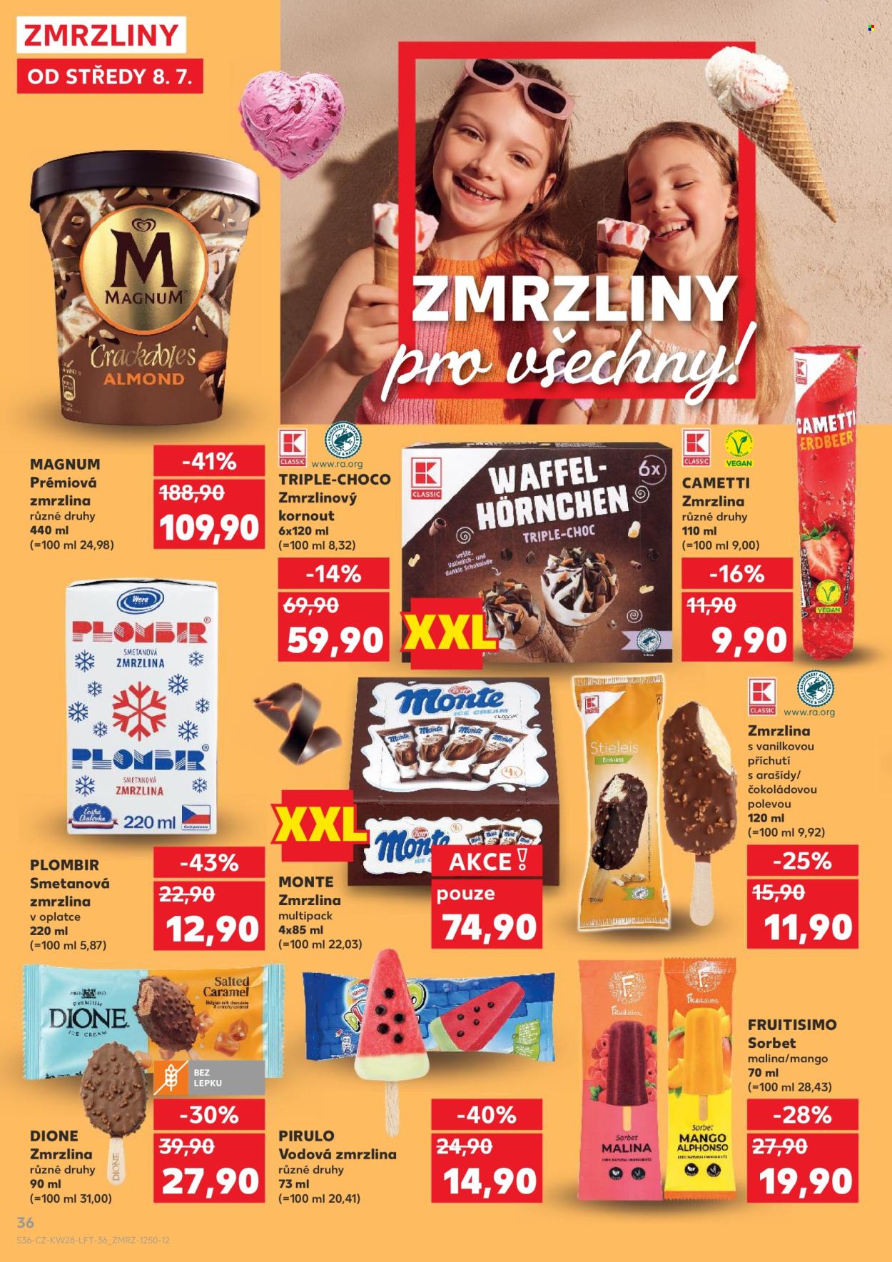 Leták Kaufland - 8. 7. 2026 - 14. 7. 2026. Strana 36
