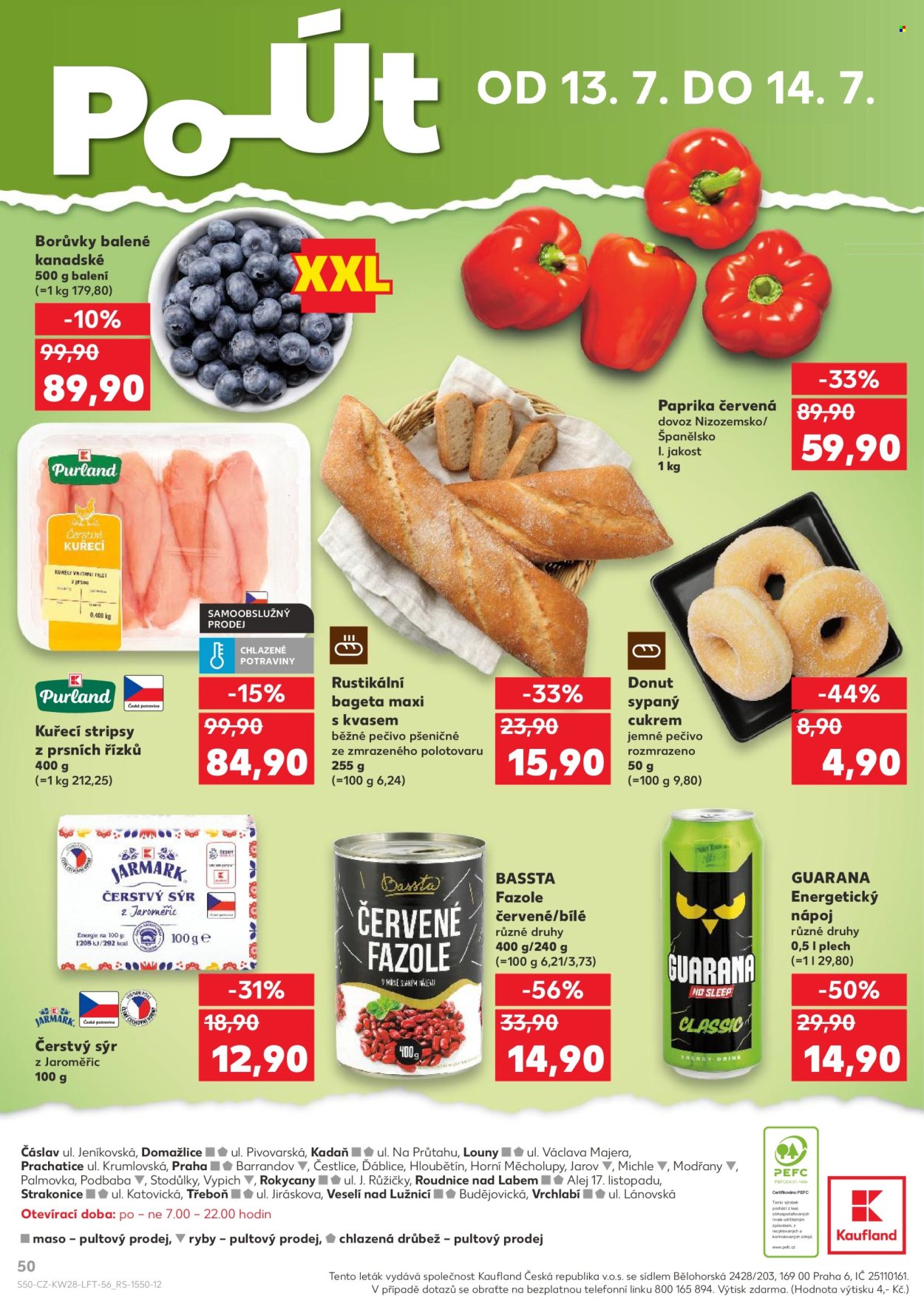 Leták Kaufland - 8. 7. 2026 - 14. 7. 2026. Strana 50