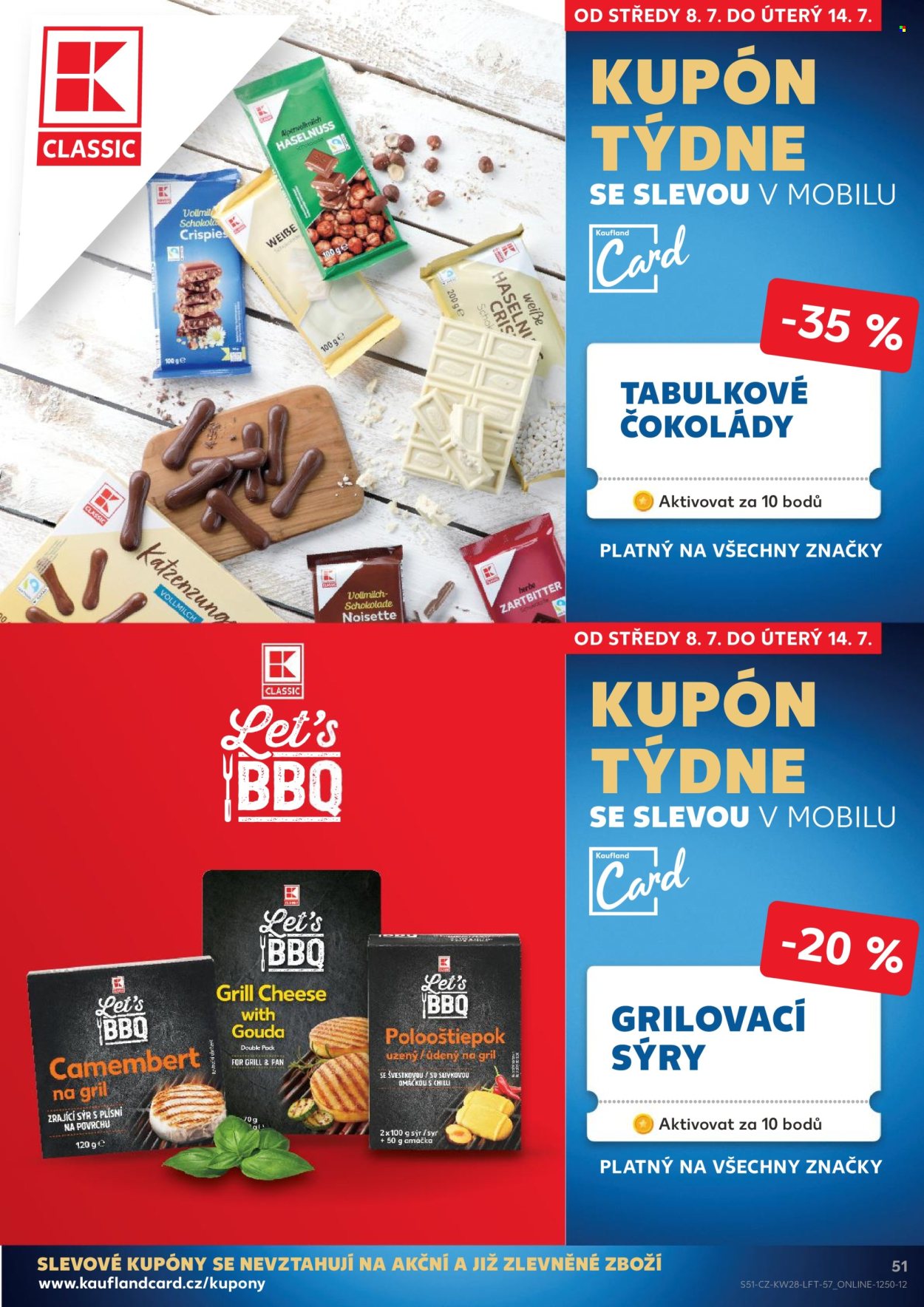 Leták Kaufland - 8. 7. 2026 - 14. 7. 2026. Strana 51