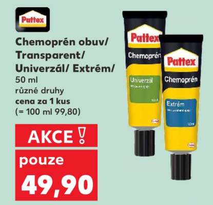 Chemoprén obuv/Transparent/Univerzál/Extrém