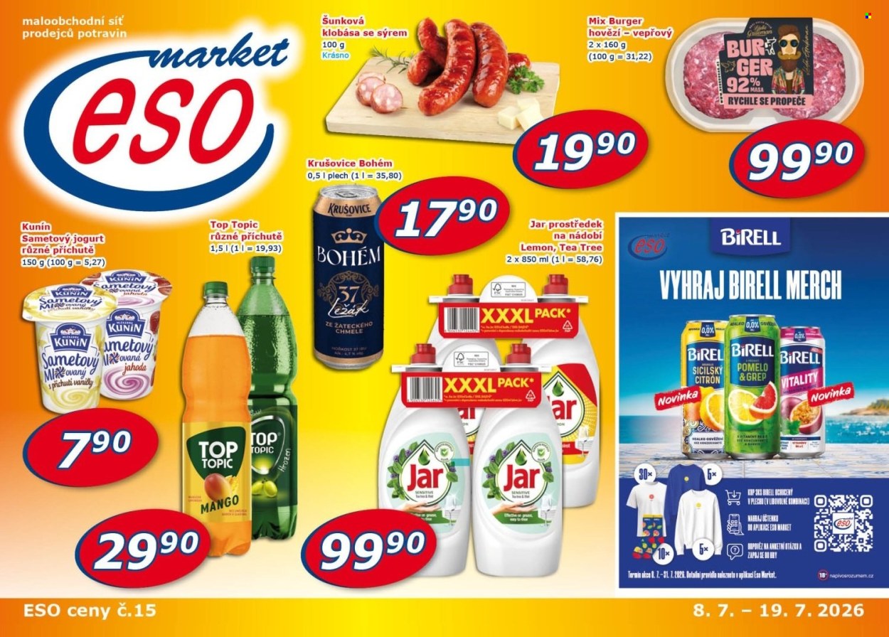 Leták ESO MARKET - 8. 7. 2026 - 19. 7. 2026. Strana 1