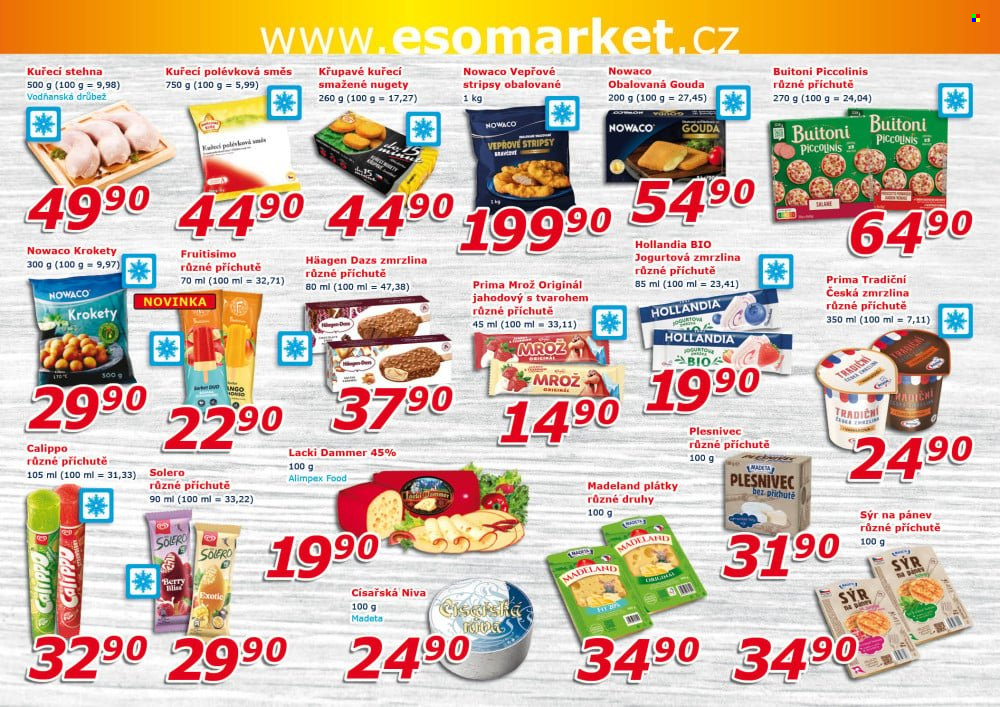 Leták ESO MARKET - 8. 7. 2026 - 19. 7. 2026. Strana 4