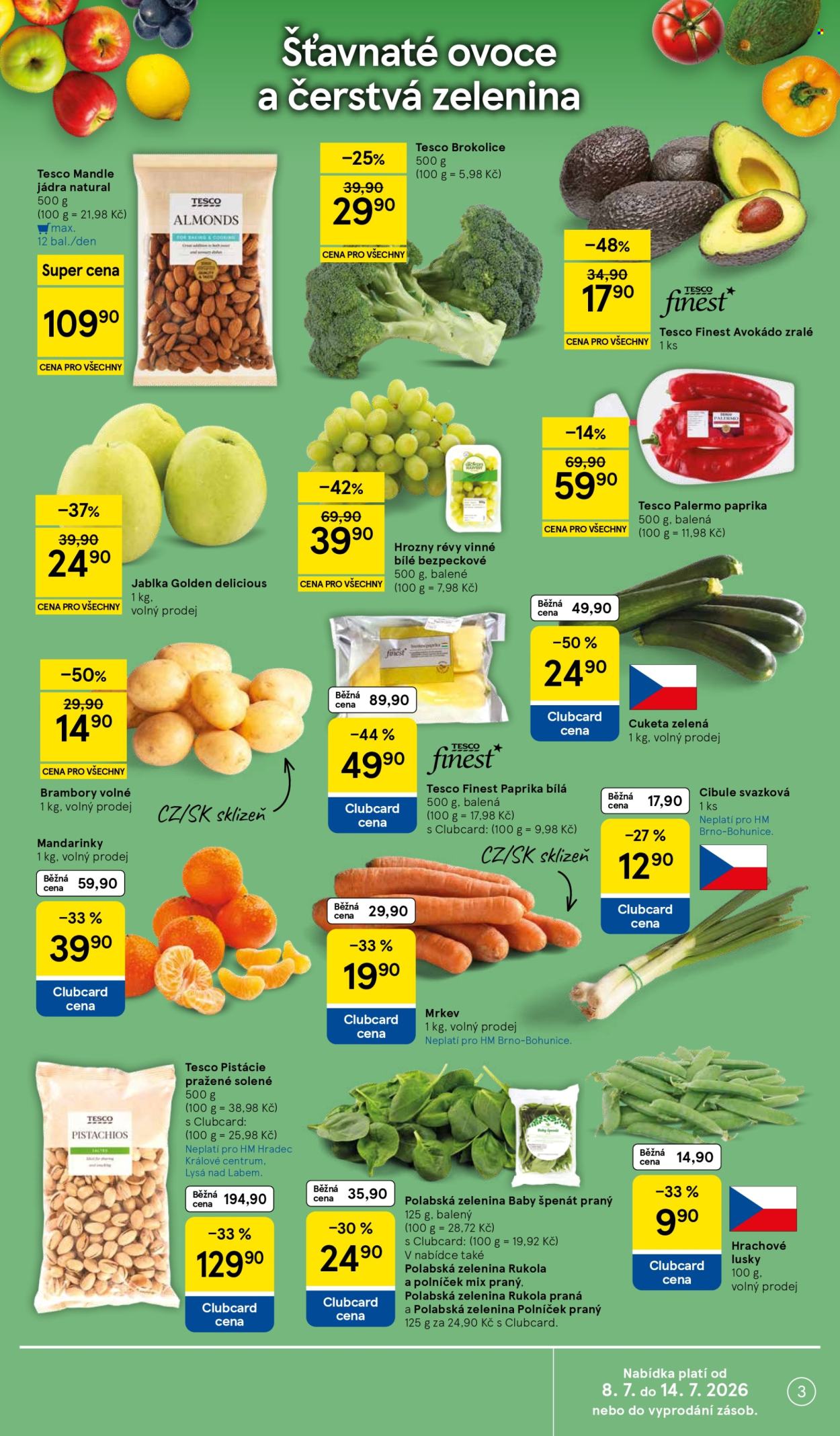 Leták TESCO - 8. 7. 2026 - 14. 7. 2026. Strana 3