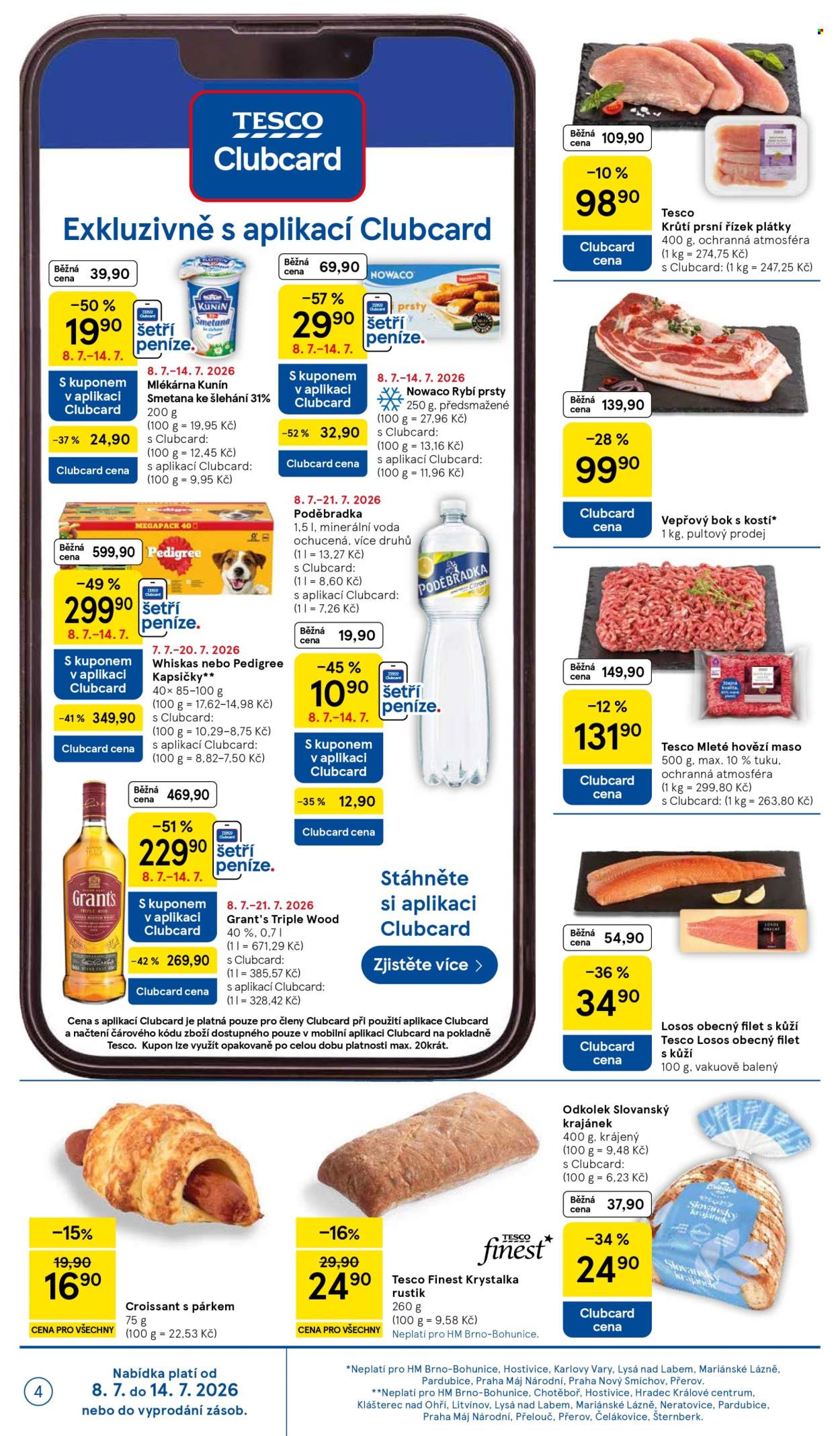 Leták TESCO - 8. 7. 2026 - 14. 7. 2026. Strana 4