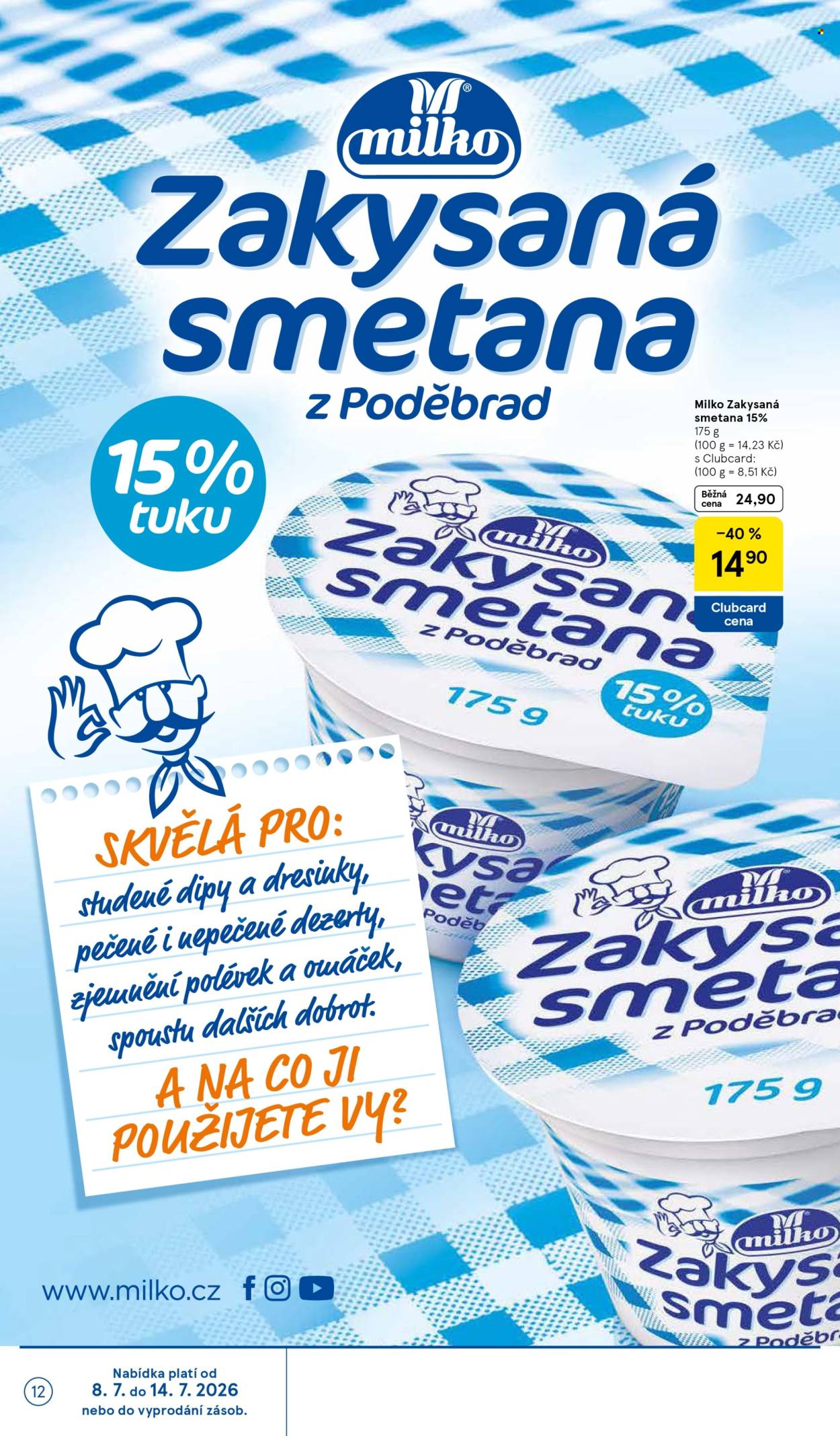 Leták TESCO - 8. 7. 2026 - 14. 7. 2026. Strana 12