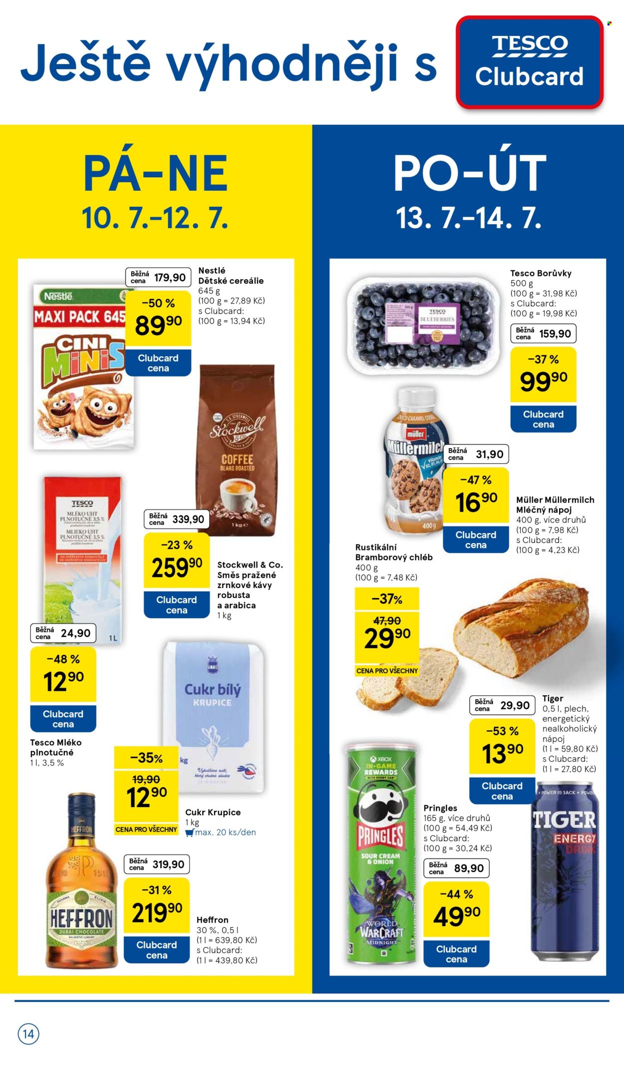 Leták TESCO - 8. 7. 2026 - 14. 7. 2026. Strana 14