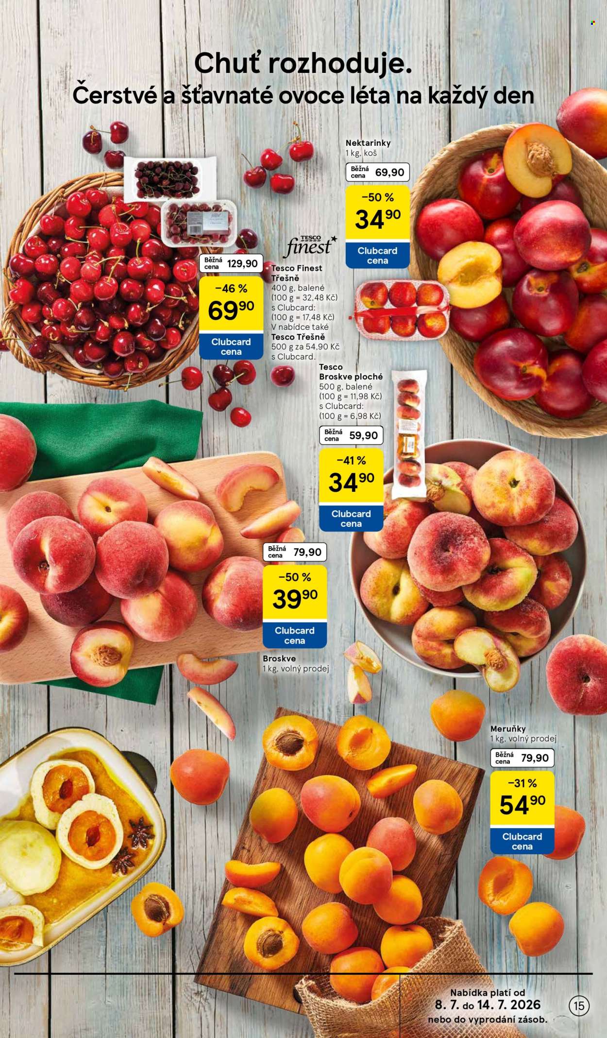 Leták TESCO - 8. 7. 2026 - 14. 7. 2026. Strana 15