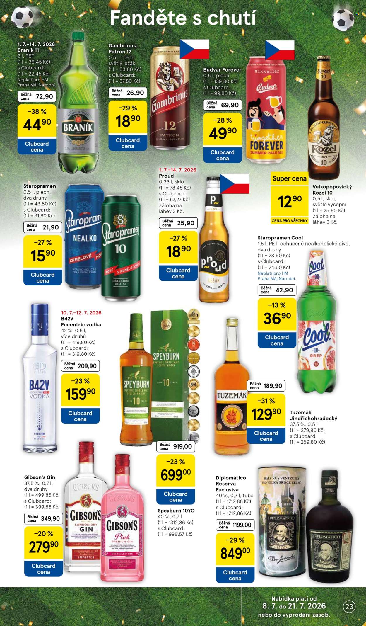 Leták TESCO - 8. 7. 2026 - 14. 7. 2026. Strana 23