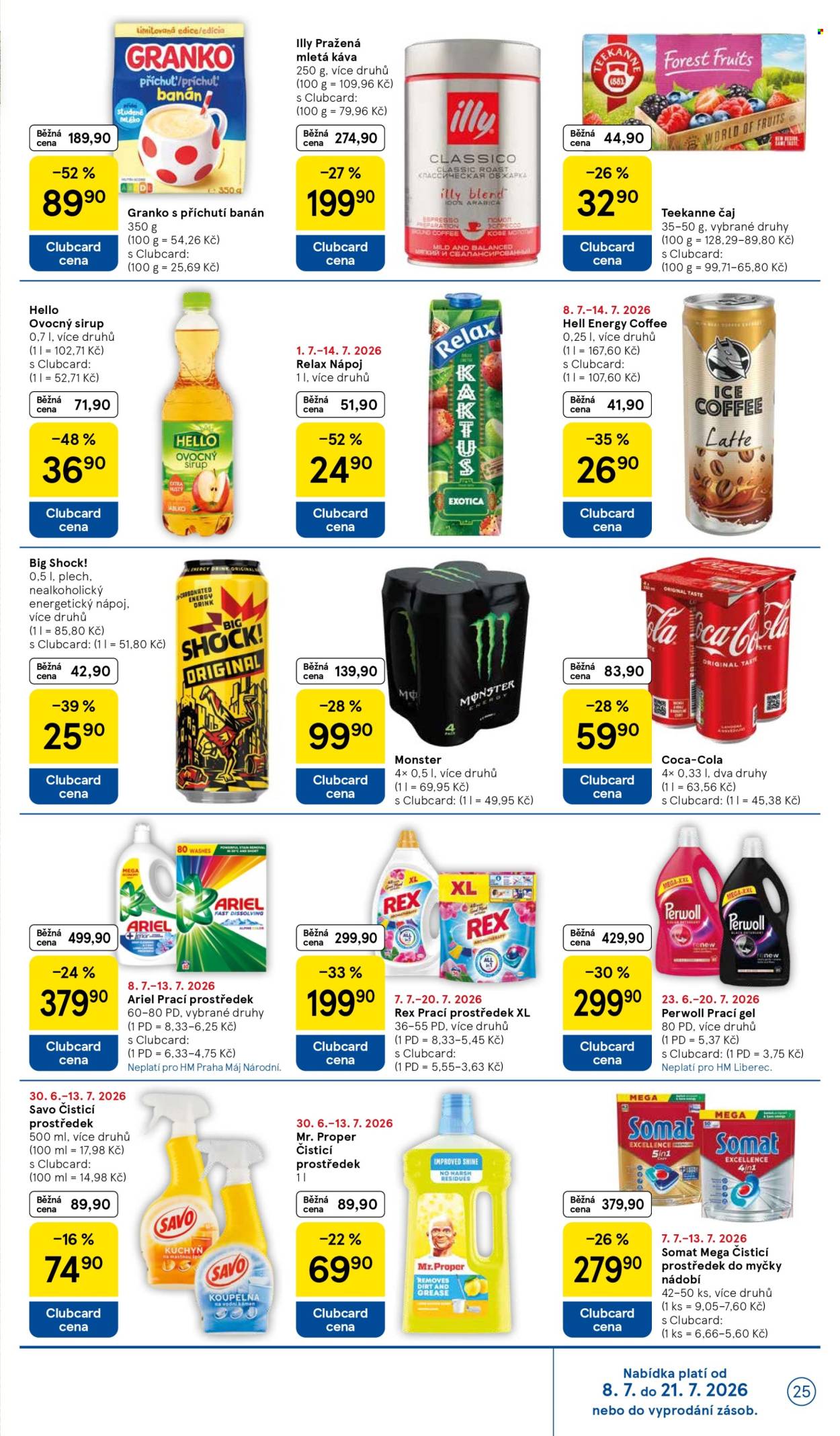 Leták TESCO - 8. 7. 2026 - 14. 7. 2026. Strana 25