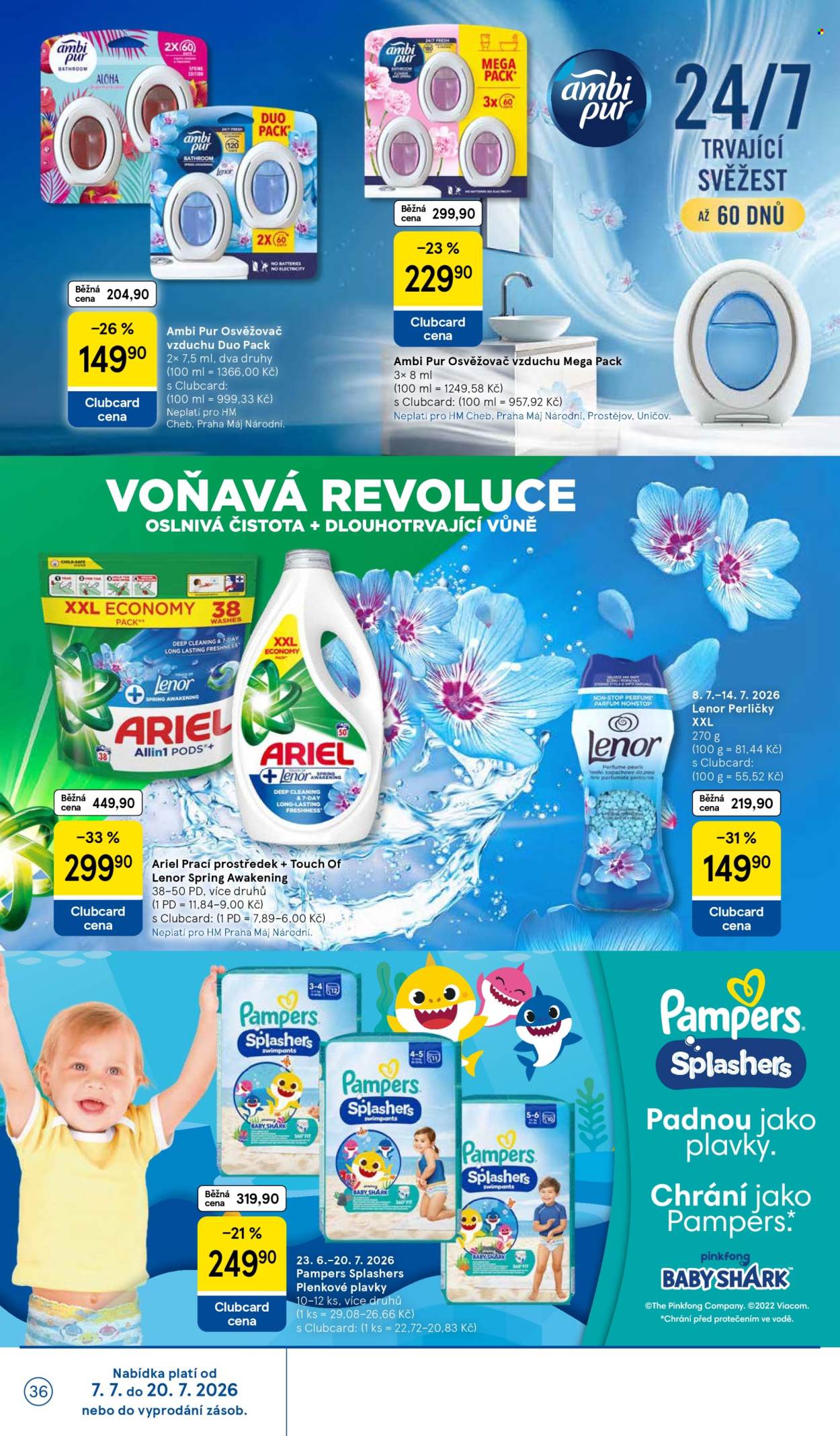 Leták TESCO - 8. 7. 2026 - 14. 7. 2026. Strana 36