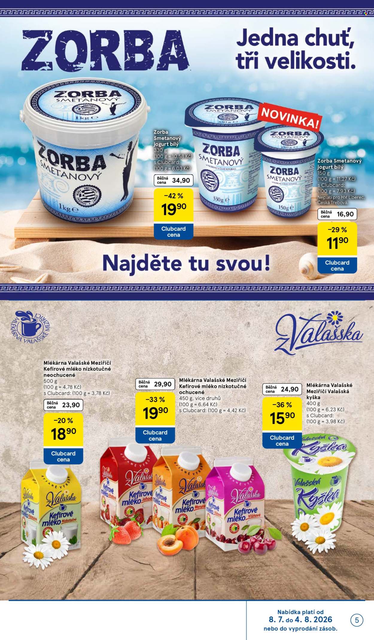 Leták TESCO hypermarket - 8. 7. 2026 - 4. 8. 2026. Strana 5