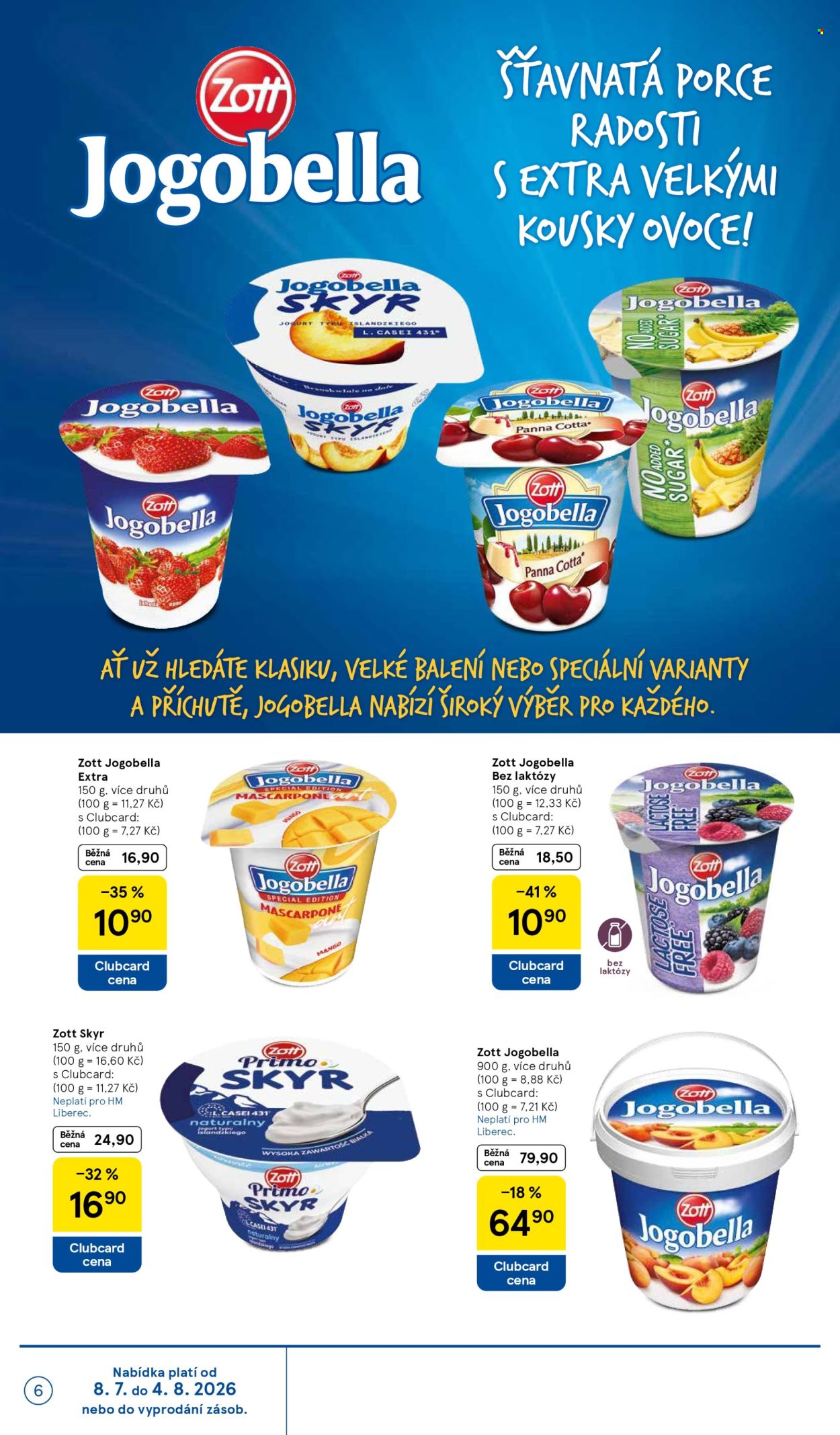 Leták TESCO hypermarket - 8. 7. 2026 - 4. 8. 2026. Strana 6