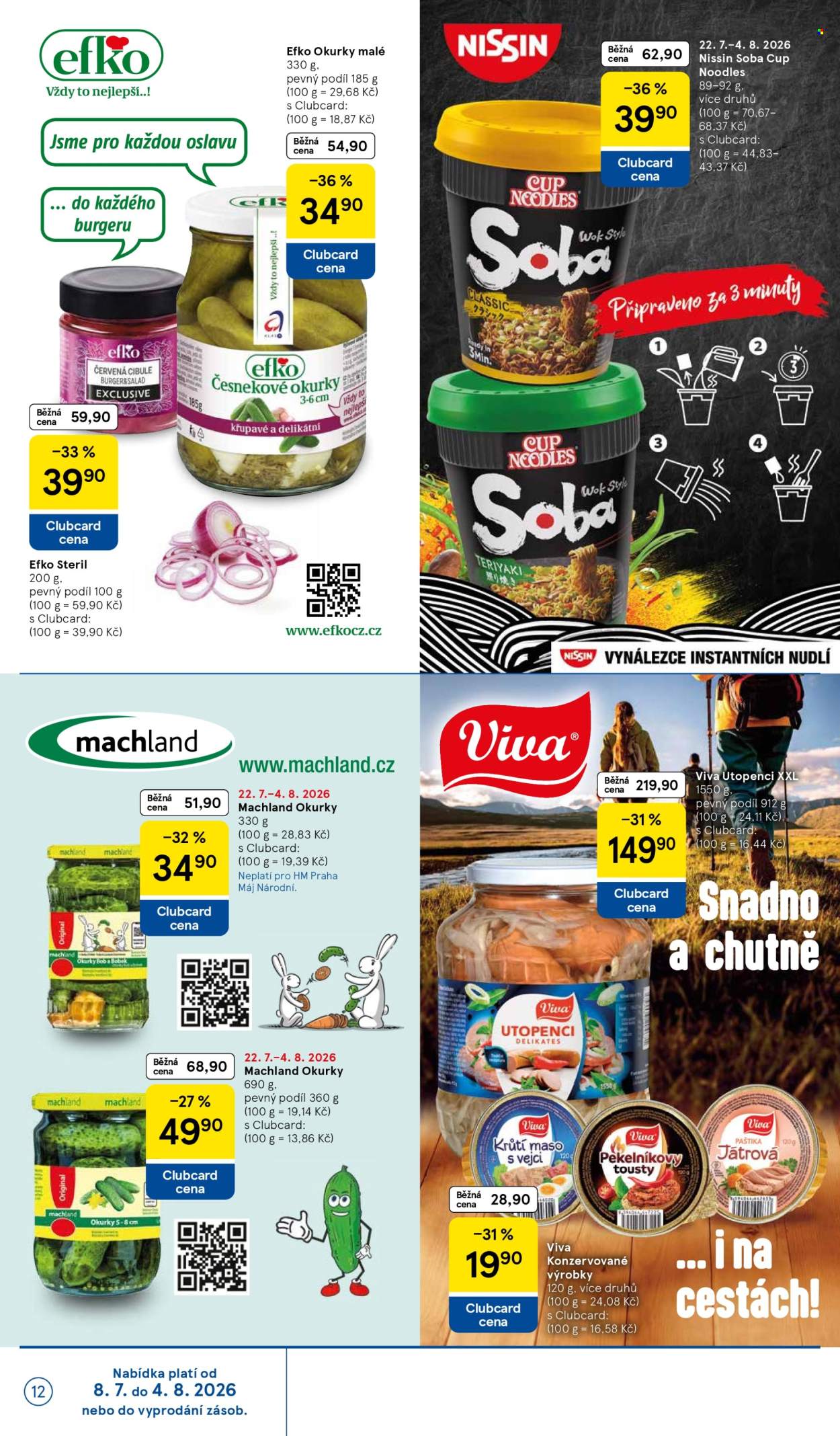 Leták TESCO hypermarket - 8. 7. 2026 - 4. 8. 2026. Strana 12