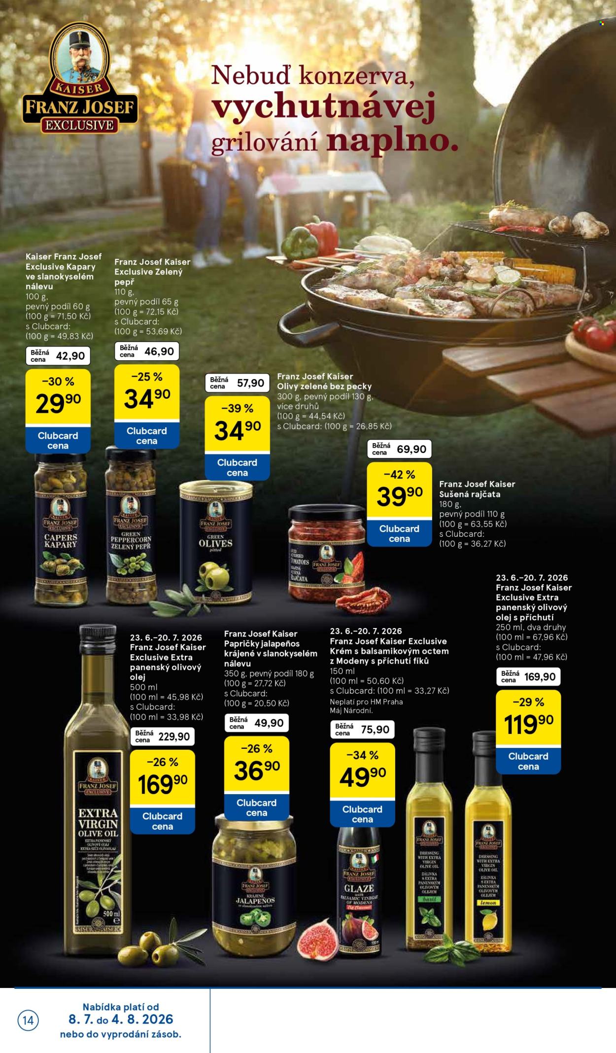Leták TESCO hypermarket - 8. 7. 2026 - 4. 8. 2026. Strana 14
