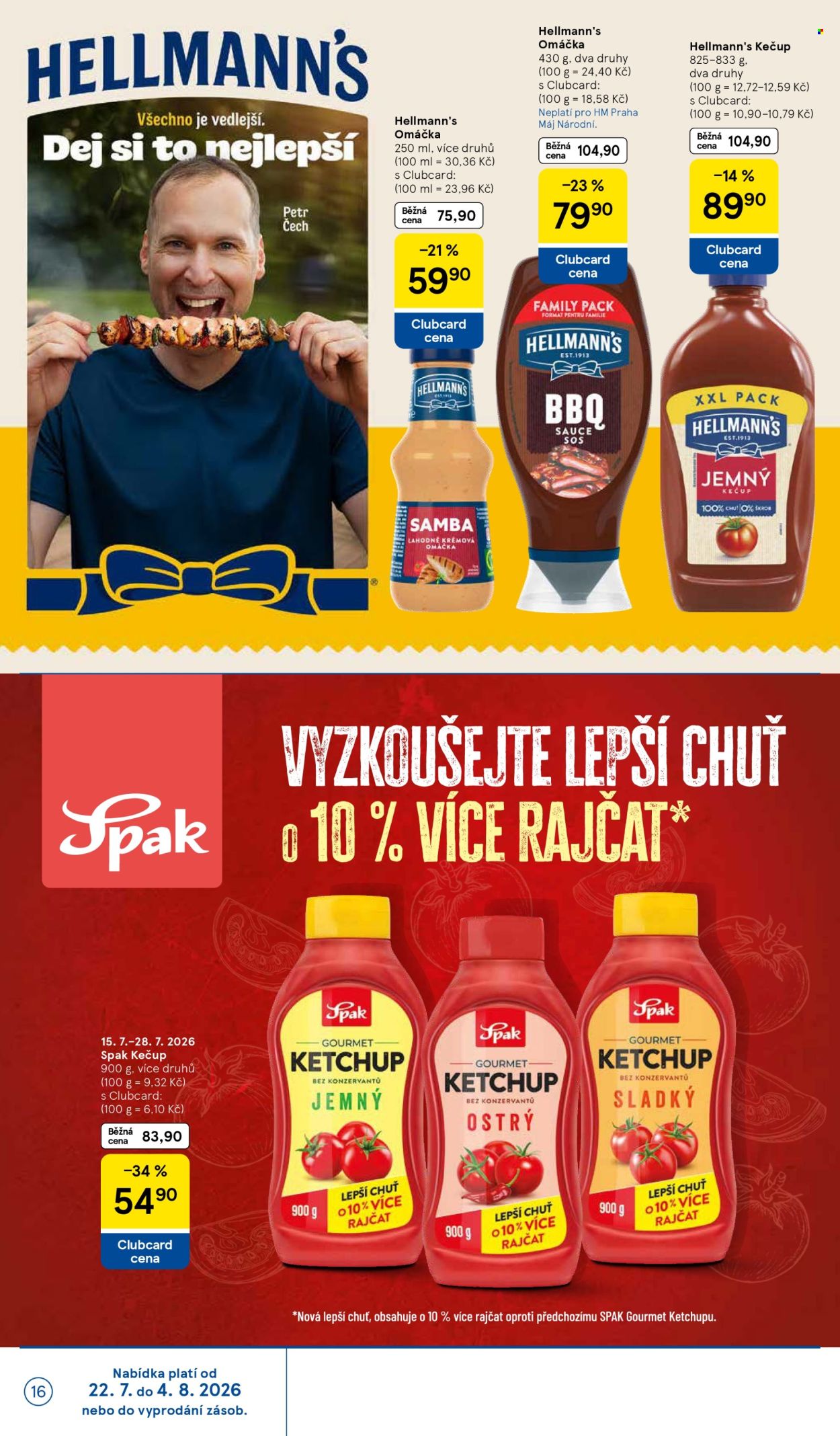 Leták TESCO hypermarket - 8. 7. 2026 - 4. 8. 2026. Strana 16