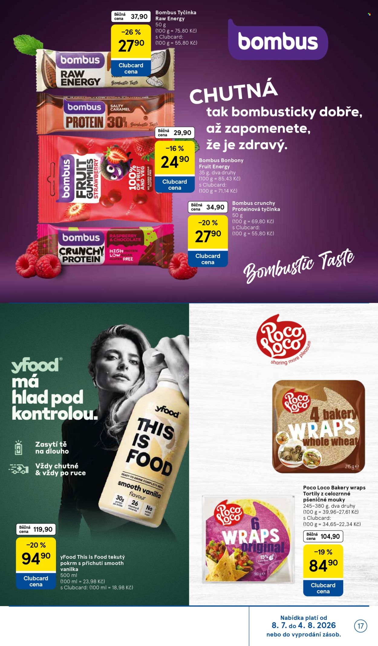 Leták TESCO hypermarket - 8. 7. 2026 - 4. 8. 2026. Strana 17
