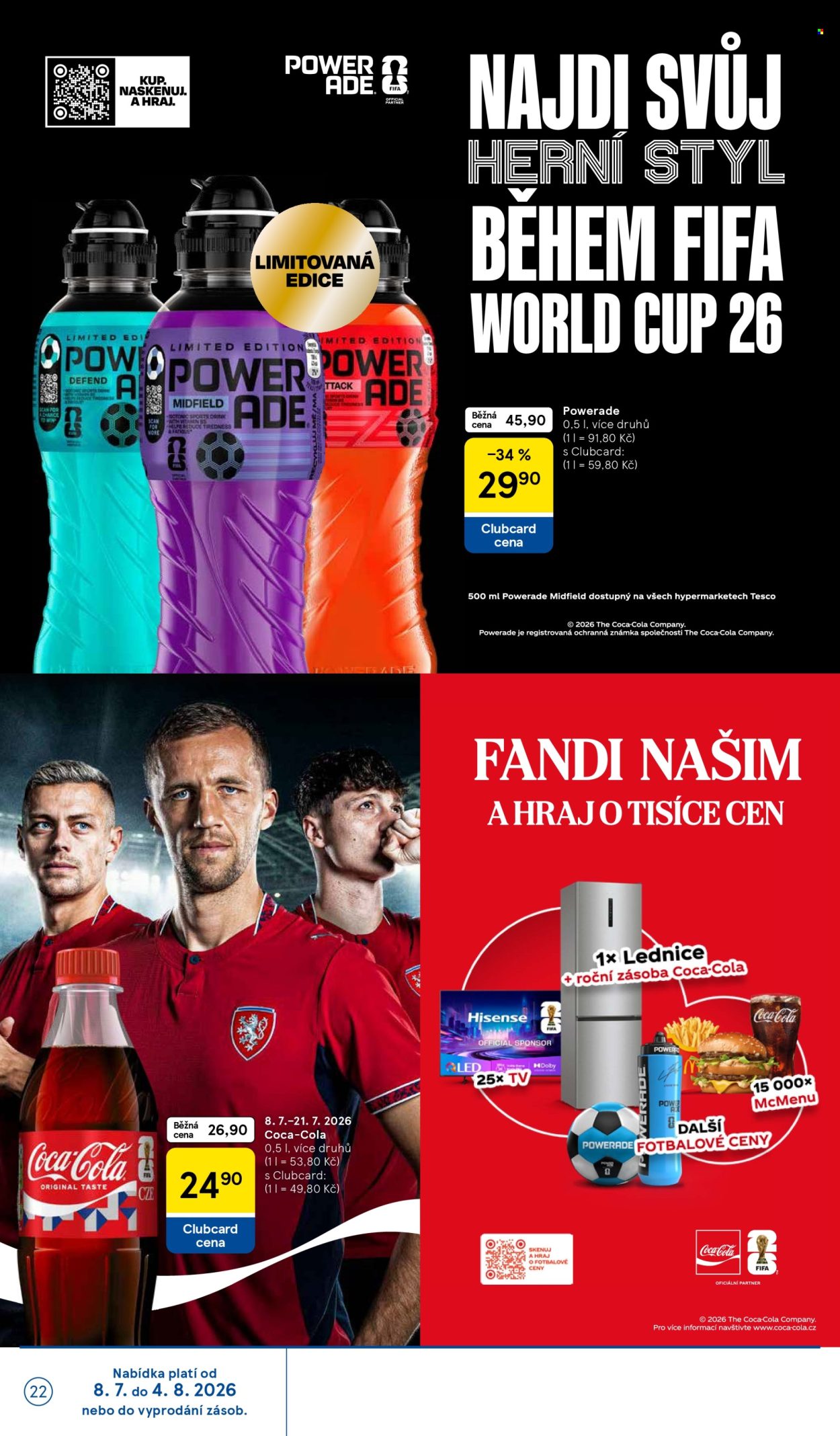 Leták TESCO hypermarket - 8. 7. 2026 - 4. 8. 2026. Strana 22