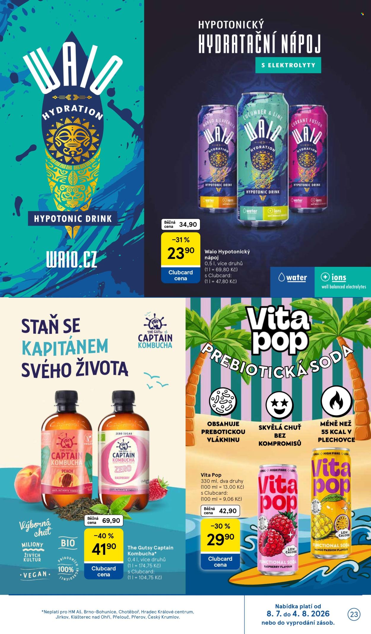 Leták TESCO hypermarket - 8. 7. 2026 - 4. 8. 2026. Strana 23