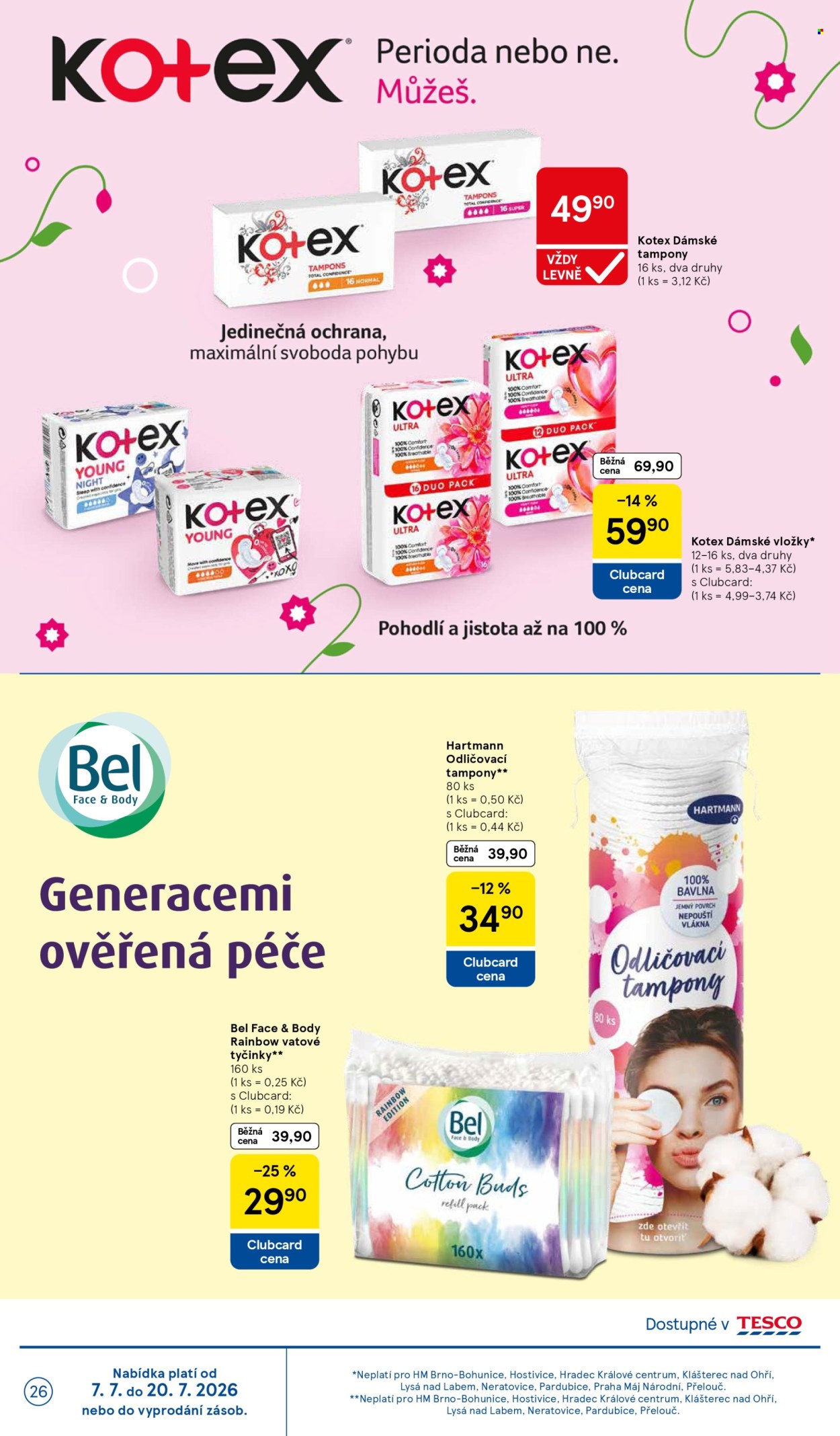 Leták TESCO hypermarket - 8. 7. 2026 - 4. 8. 2026. Strana 26