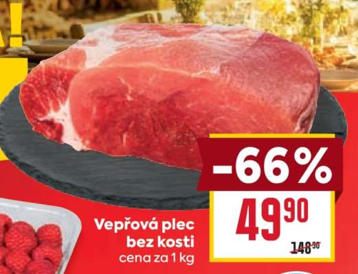 Vepřová plec bez kosti