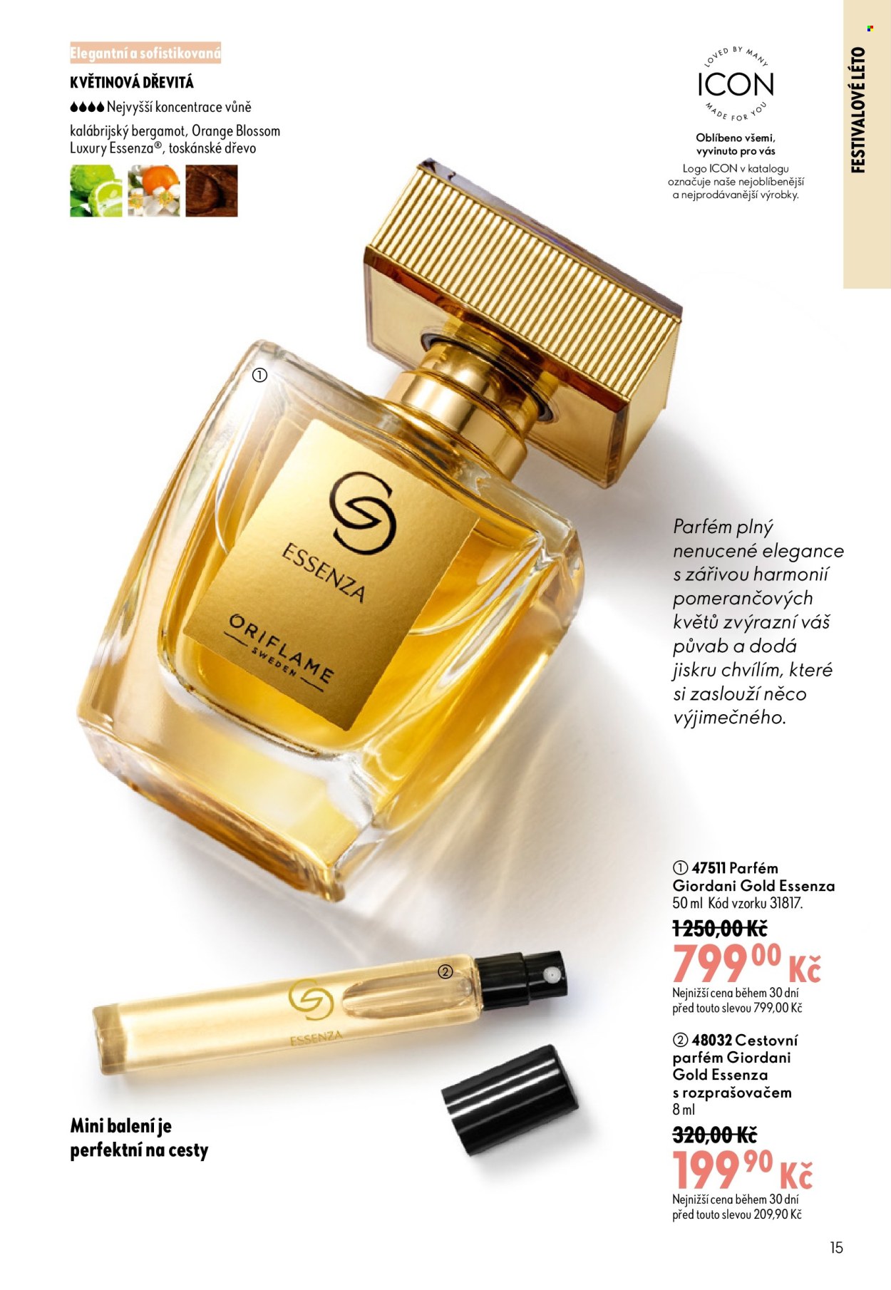 Leták ORIFLAME - 8. 7. 2026 - 28. 7. 2026. Strana 15