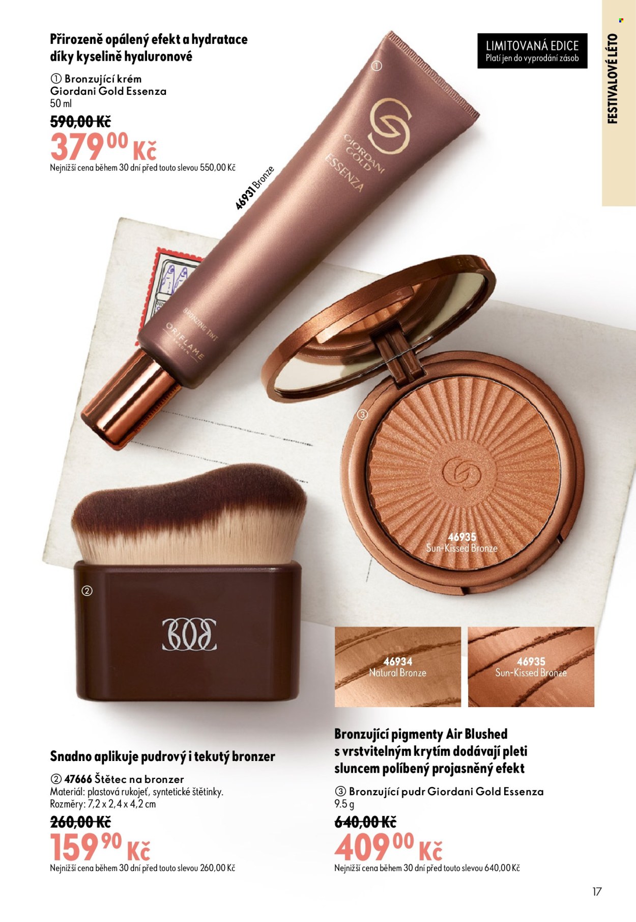 Leták ORIFLAME - 8. 7. 2026 - 28. 7. 2026. Strana 17