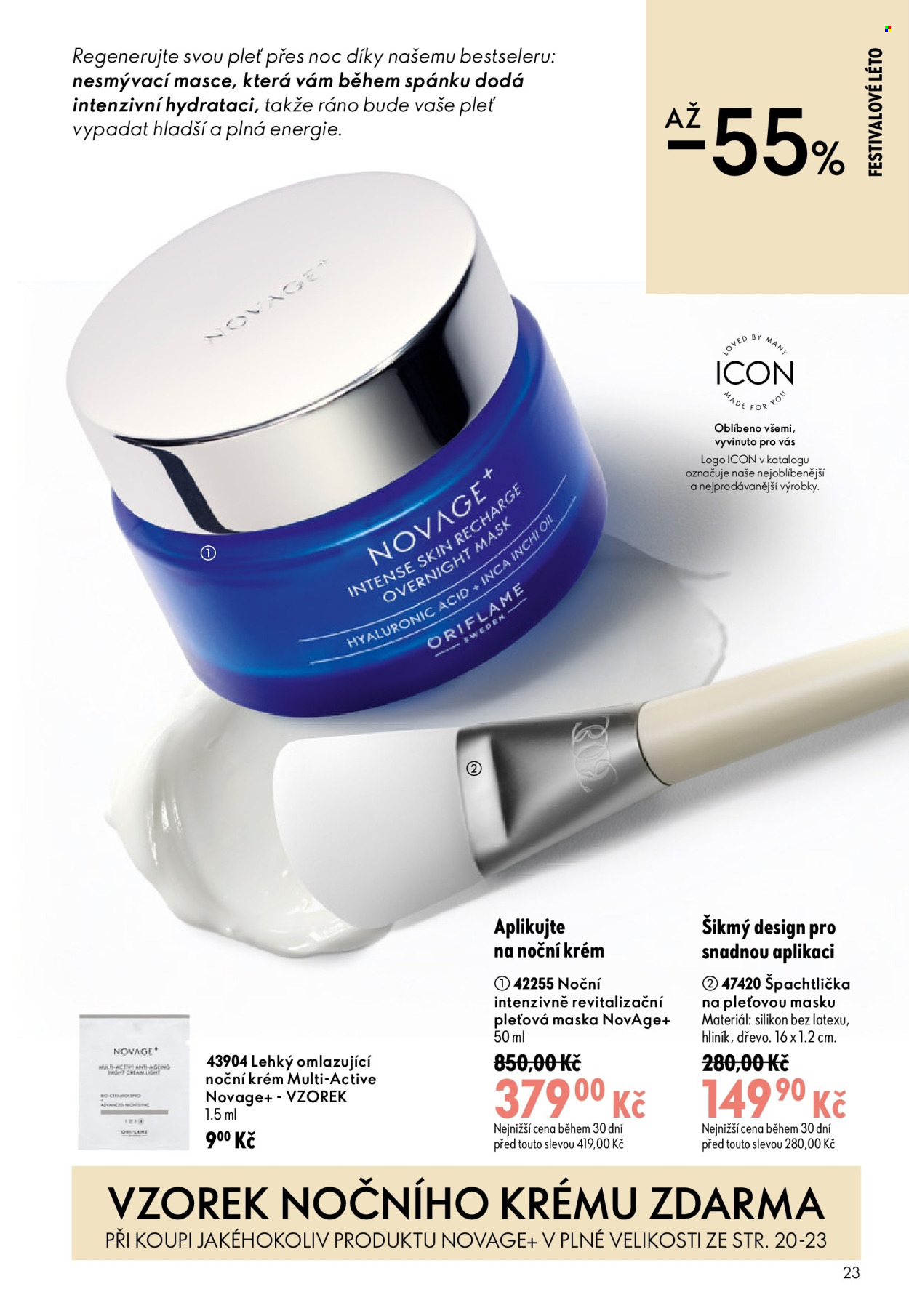 Leták ORIFLAME - 8. 7. 2026 - 28. 7. 2026. Strana 23