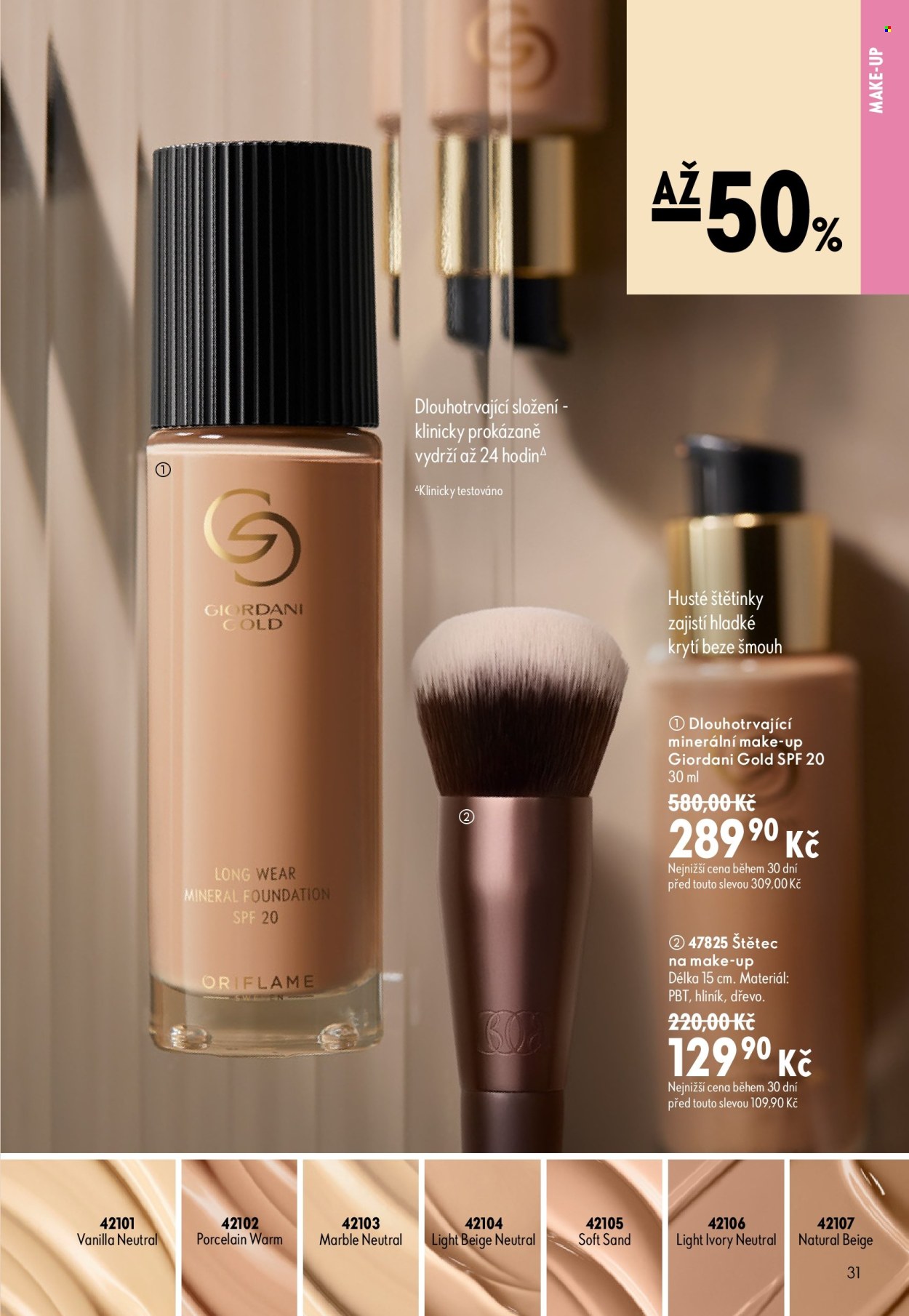 Leták ORIFLAME - 8. 7. 2026 - 28. 7. 2026. Strana 31