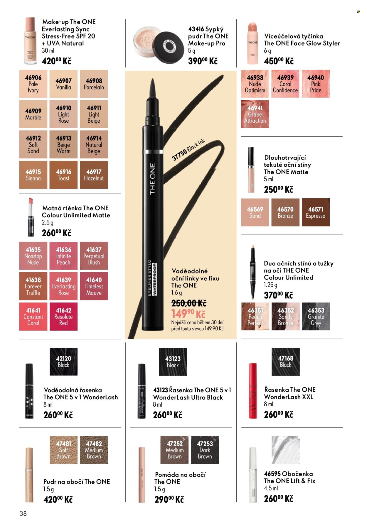 Leták ORIFLAME - 8. 7. 2026 - 28. 7. 2026. Strana 38