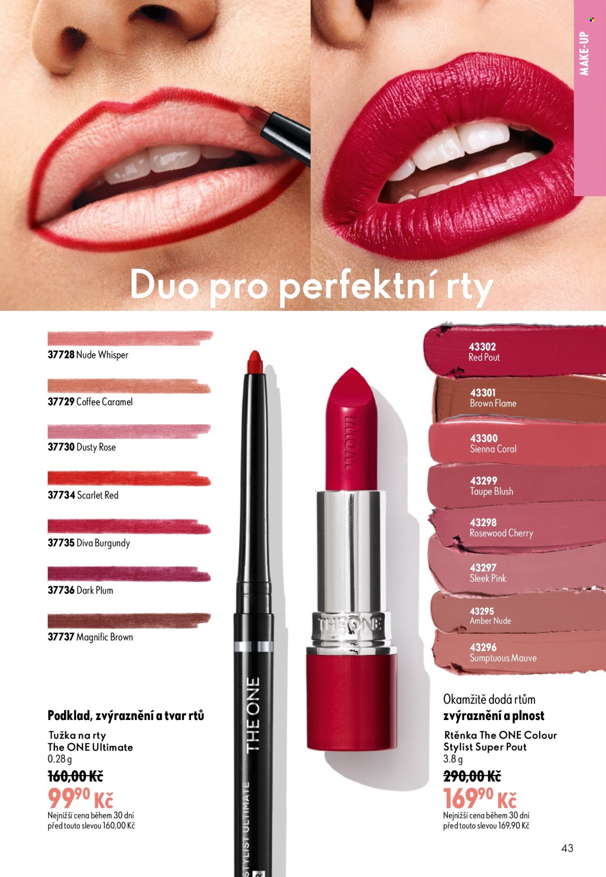 Leták ORIFLAME - 8. 7. 2026 - 28. 7. 2026. Strana 43