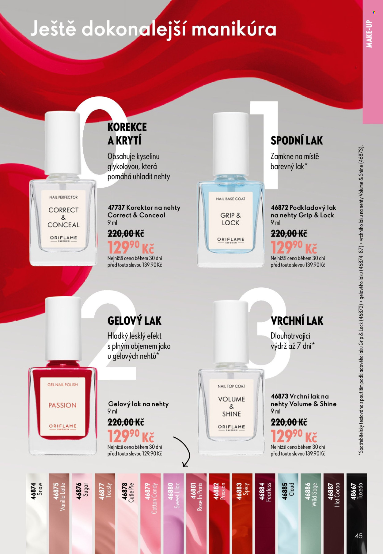 Leták ORIFLAME - 8. 7. 2026 - 28. 7. 2026. Strana 45
