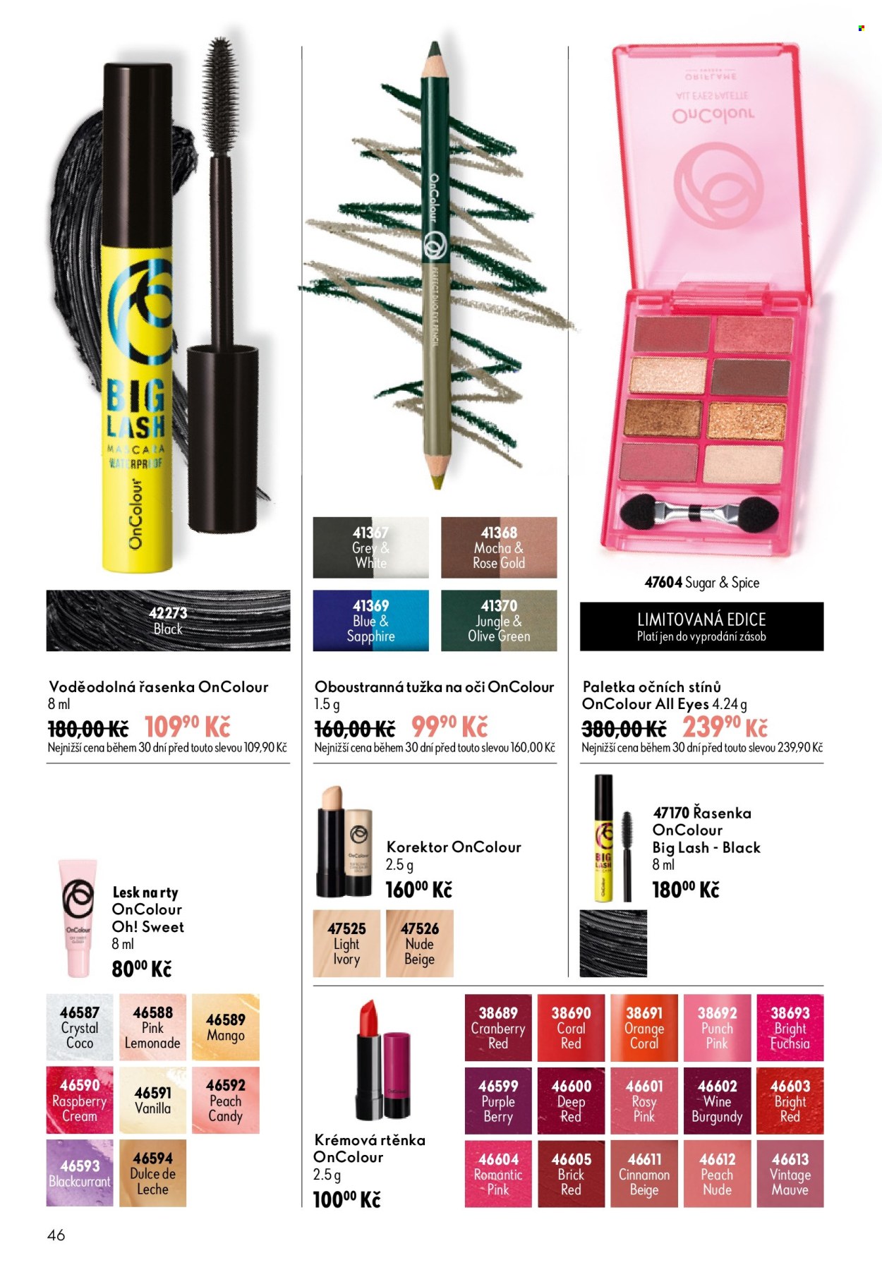 Leták ORIFLAME - 8. 7. 2026 - 28. 7. 2026. Strana 46