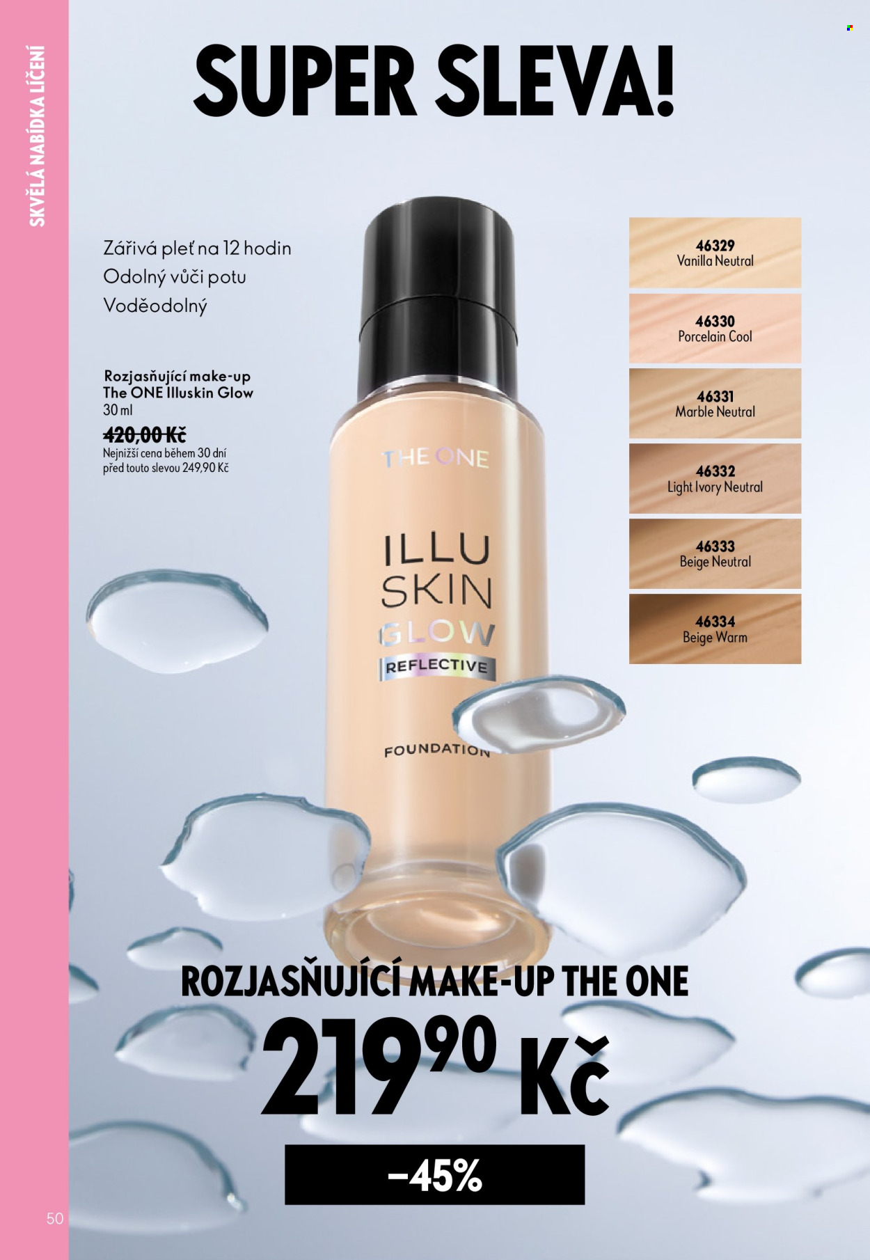 Leták ORIFLAME - 8. 7. 2026 - 28. 7. 2026. Strana 50