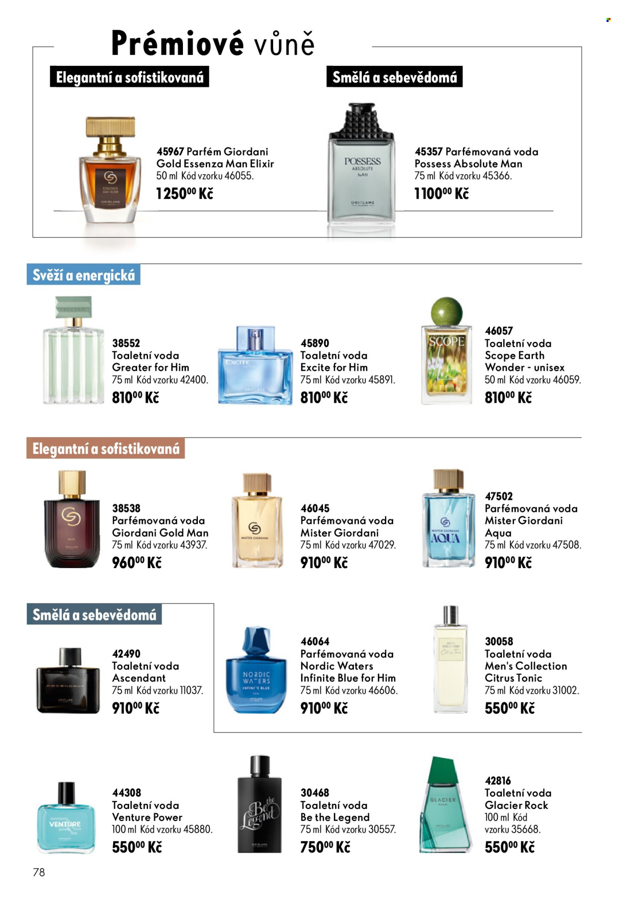 Leták ORIFLAME - 8. 7. 2026 - 28. 7. 2026. Strana 78