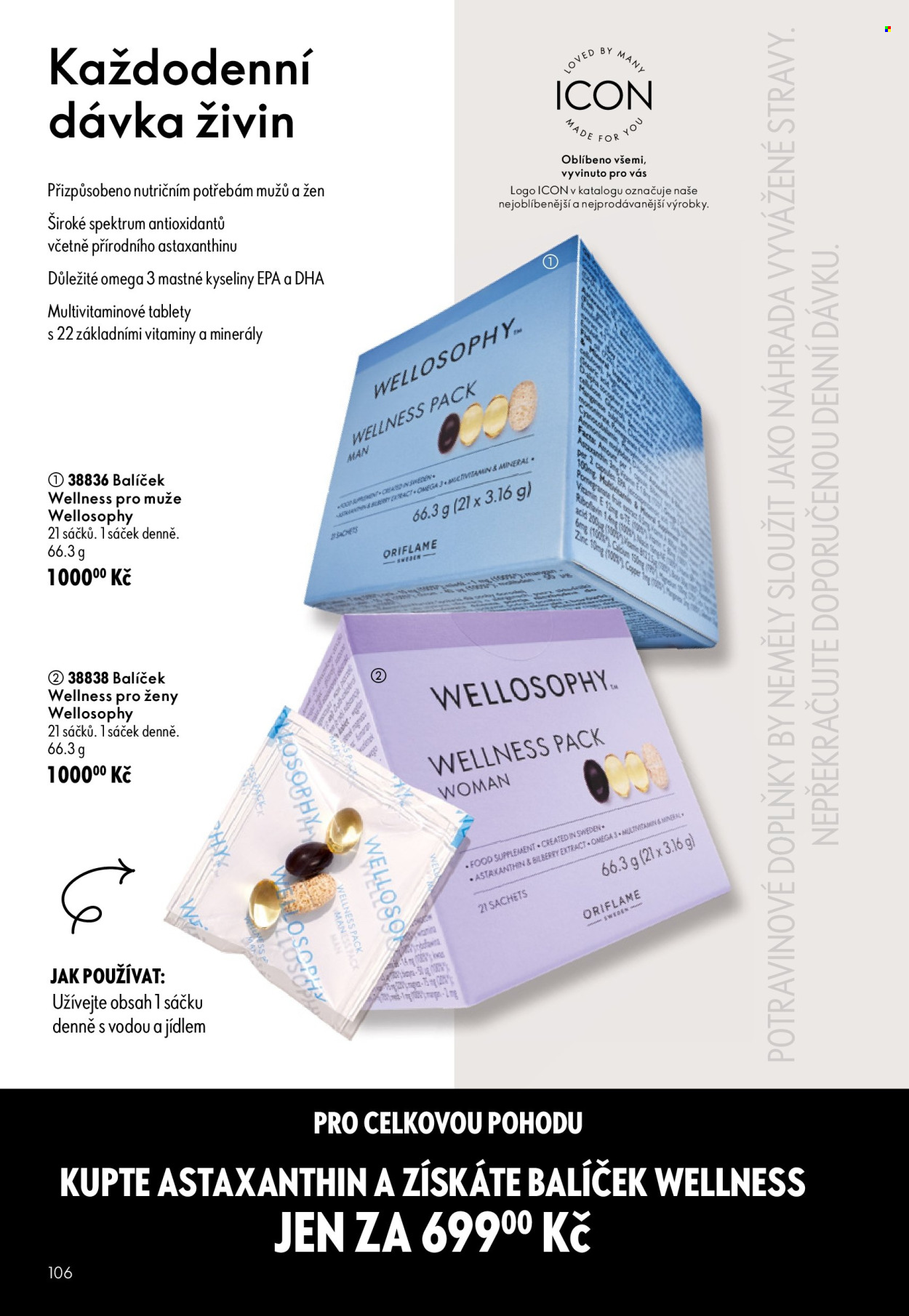 Leták ORIFLAME - 8. 7. 2026 - 28. 7. 2026. Strana 106