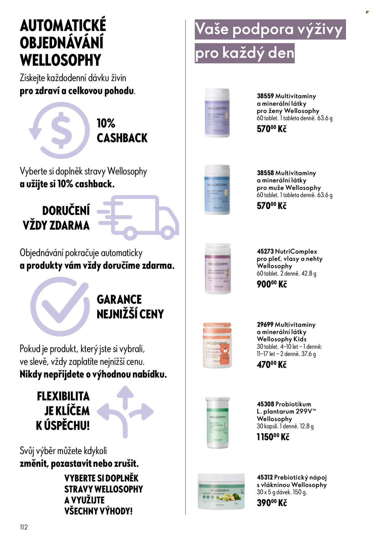 Leták ORIFLAME - 8. 7. 2026 - 28. 7. 2026. Strana 112
