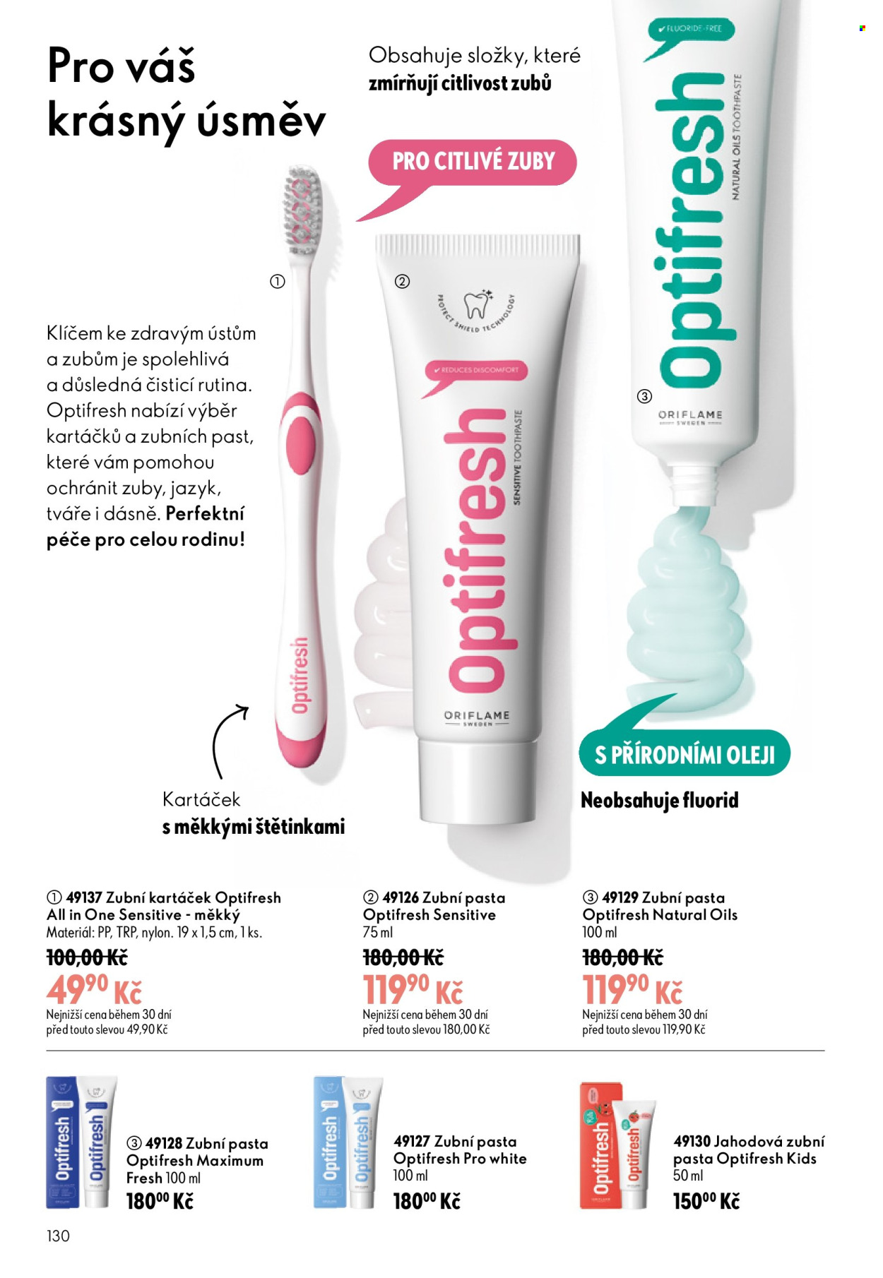 Leták ORIFLAME - 8. 7. 2026 - 28. 7. 2026. Strana 130