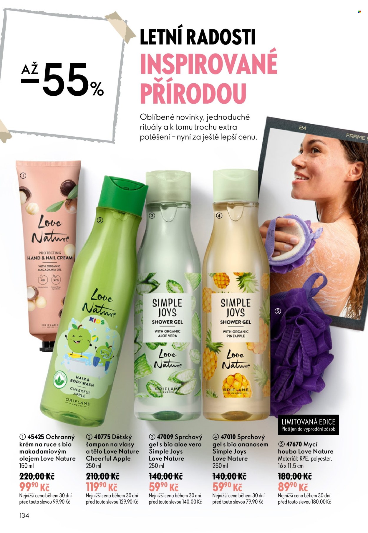 Leták ORIFLAME - 8. 7. 2026 - 28. 7. 2026. Strana 134