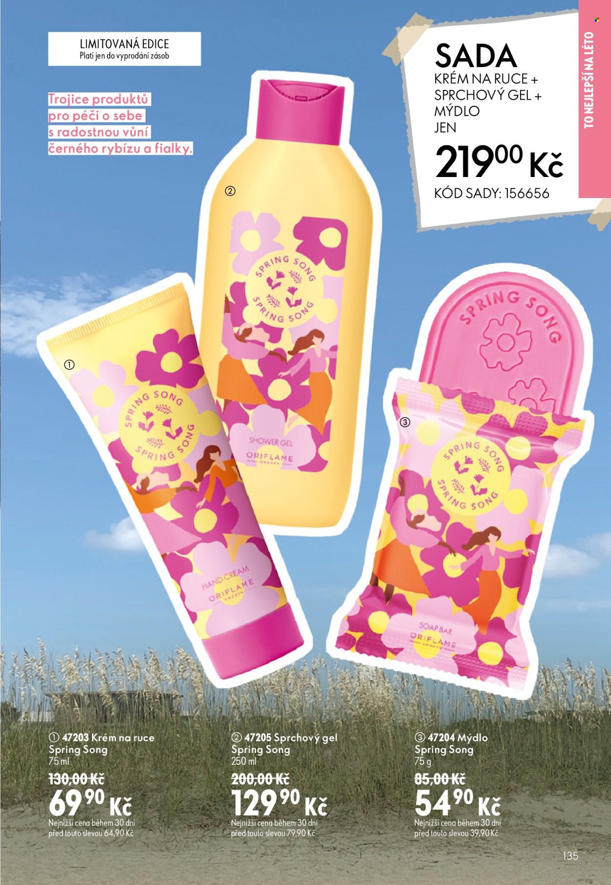 Leták ORIFLAME - 8. 7. 2026 - 28. 7. 2026. Strana 135