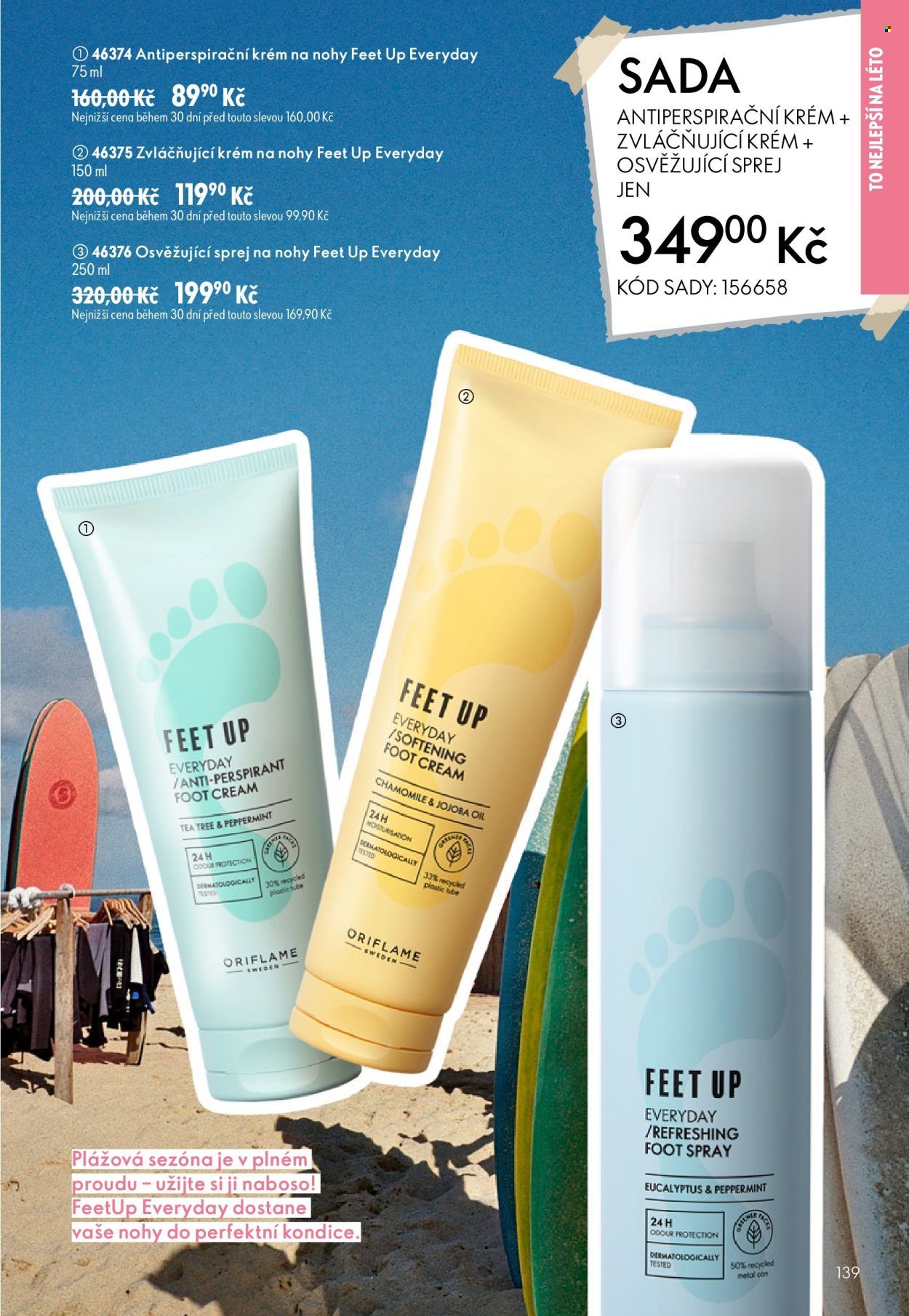 Leták ORIFLAME - 8. 7. 2026 - 28. 7. 2026. Strana 139