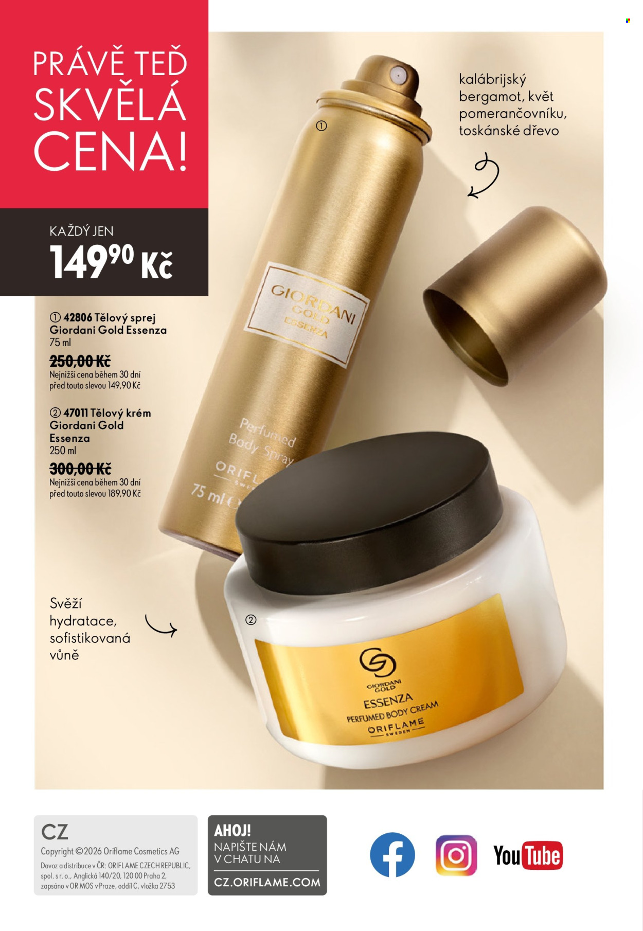 Leták ORIFLAME - 8. 7. 2026 - 28. 7. 2026. Strana 148