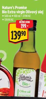 Nature's Promise Bio Extra virgin Olivový olej