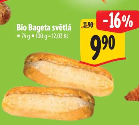 Bio Bageta světlá**