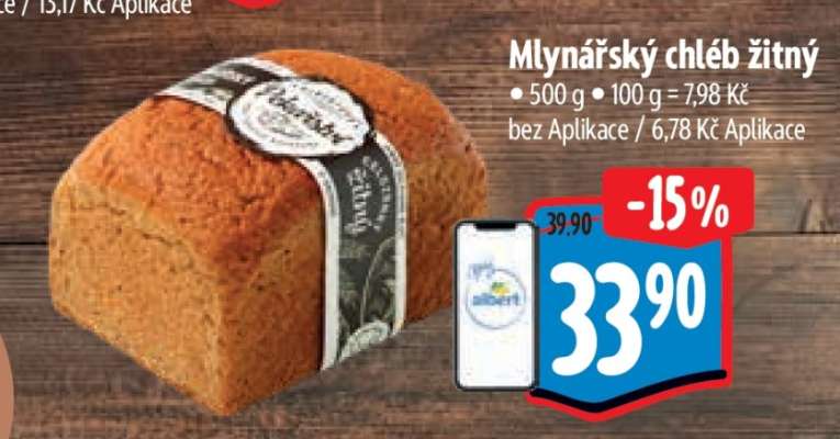 Mlynářský chléb žitný