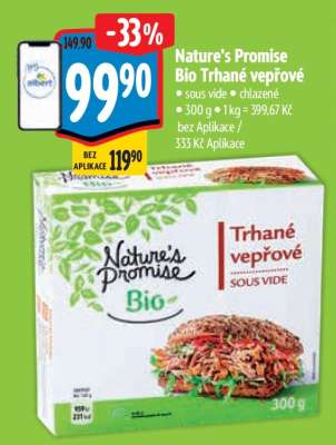 Nature’s Promise Bio Trhané vepřové