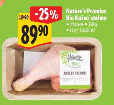 Nature's Promise Bio Kuřecí stehno