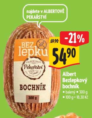 Albert Bezlepkový bochník